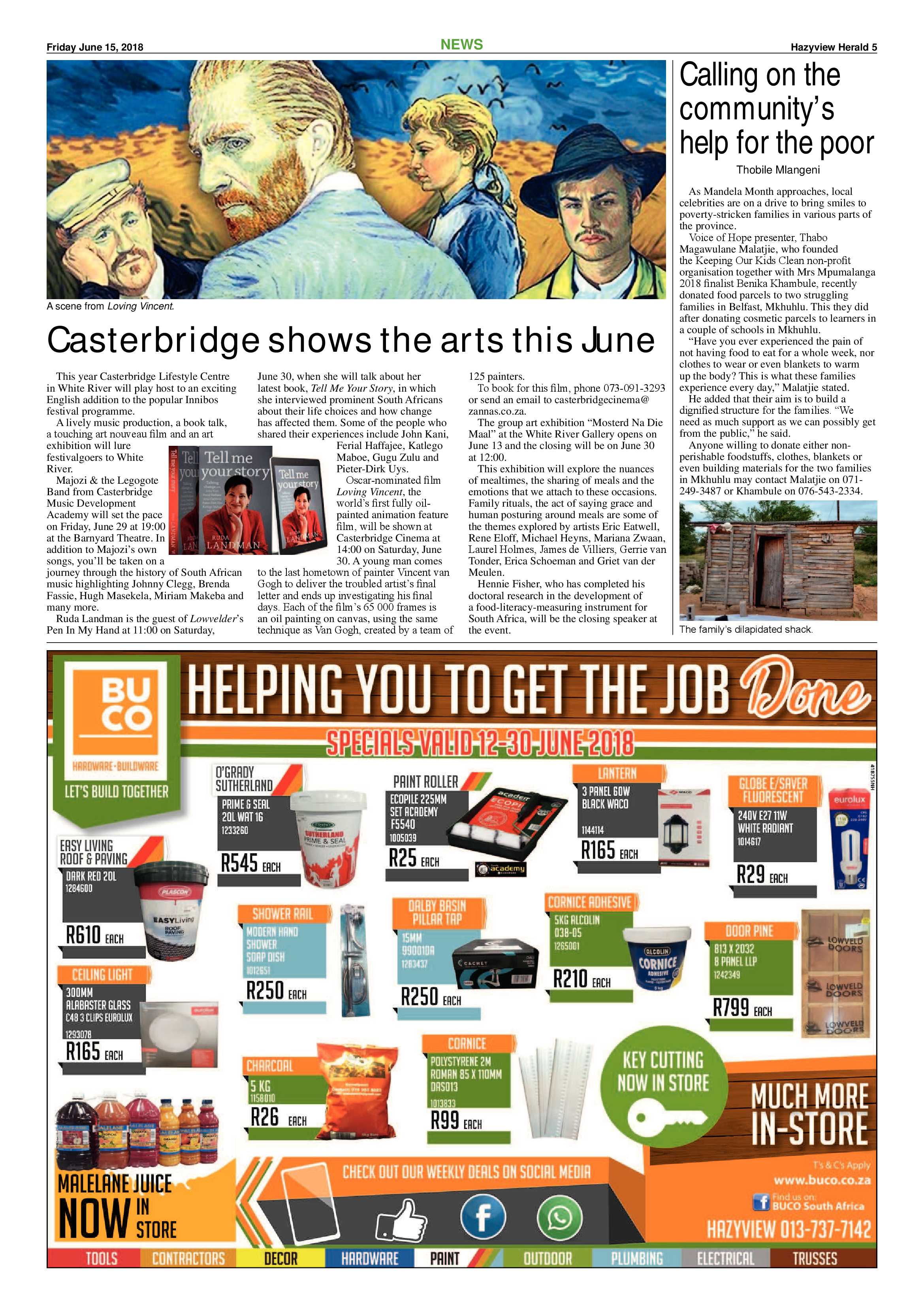 Hazyview Herald 15 June 2018 page 5