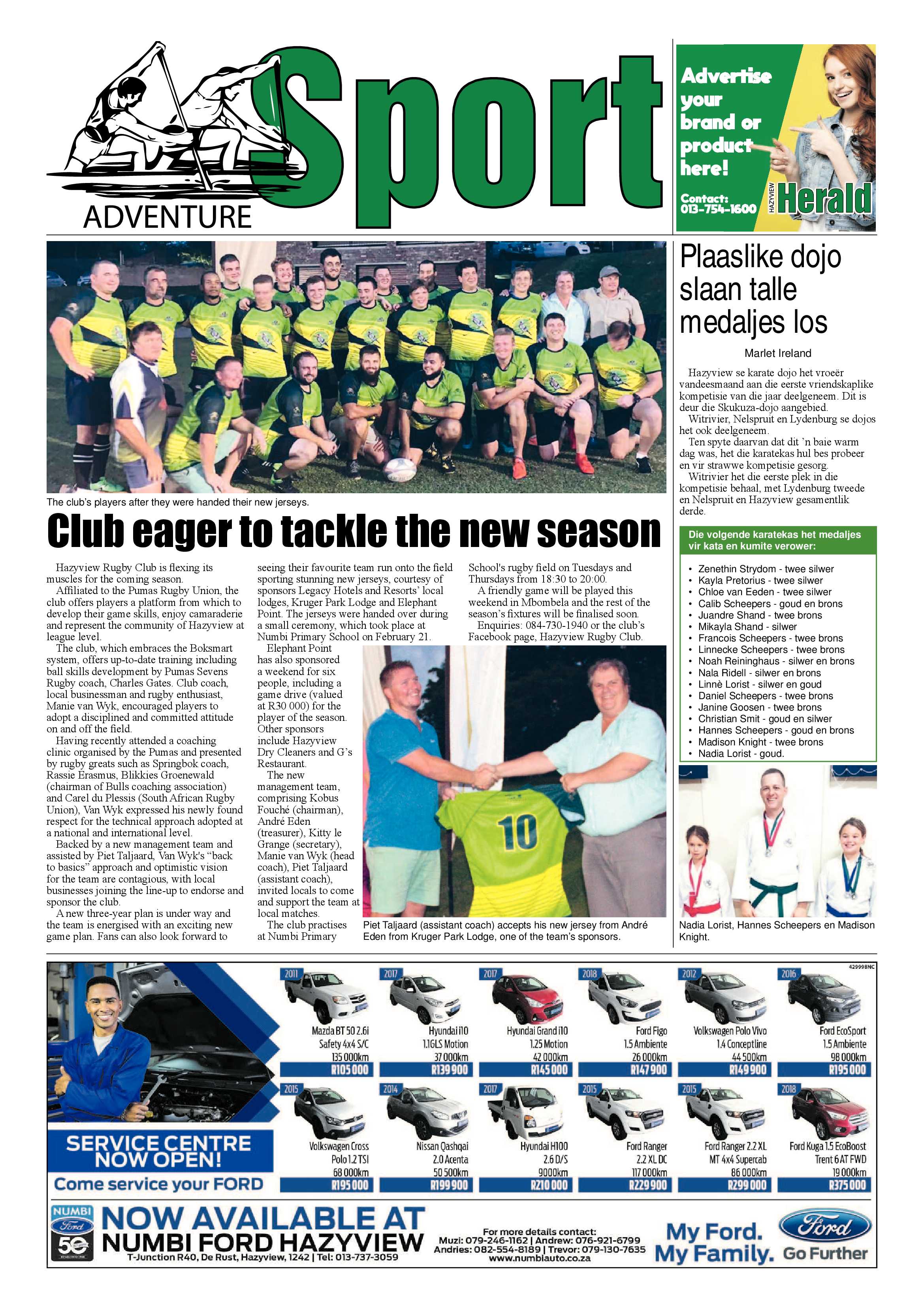 Hazyview Herald 15 March 2019 page 8