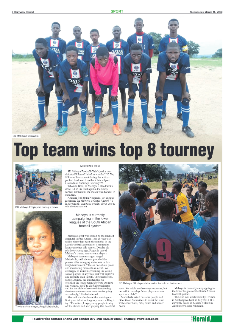 Hazyview Herald 15 March 2023 page 6