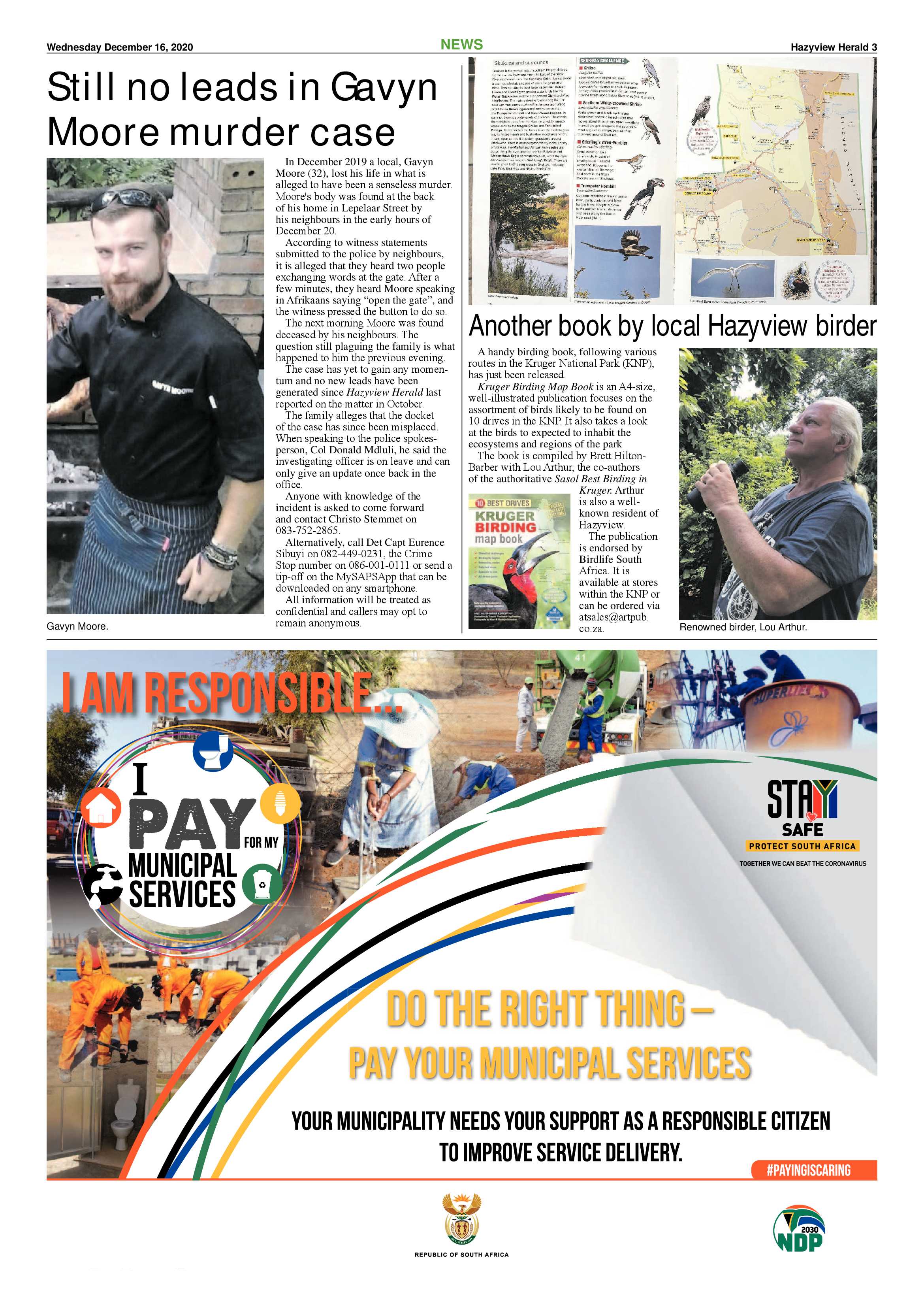 Hazyview Herald 16 December 2020 page 3