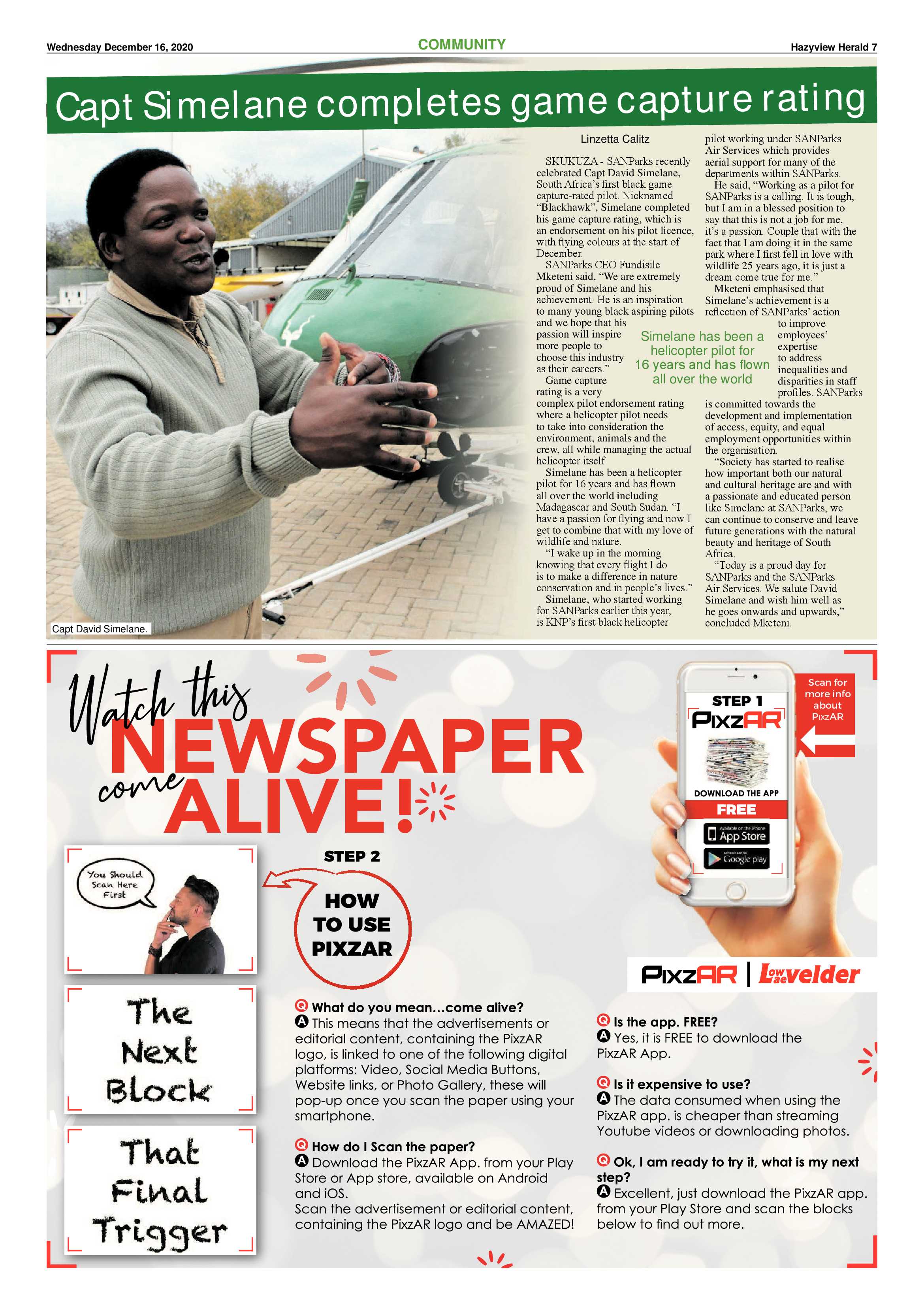 Hazyview Herald 16 December 2020 page 7