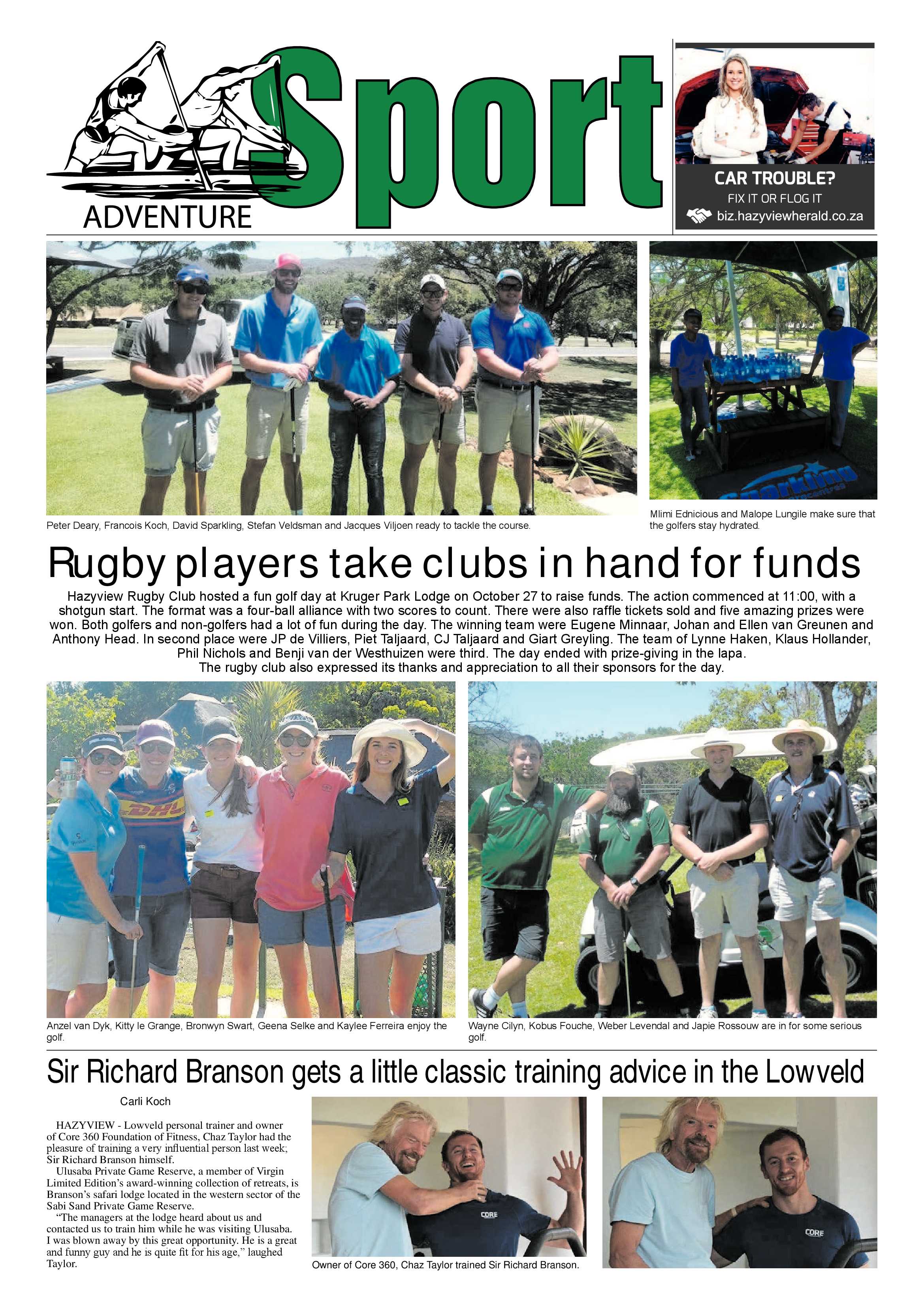 Hazyview Herald 16 November 2018 page 8