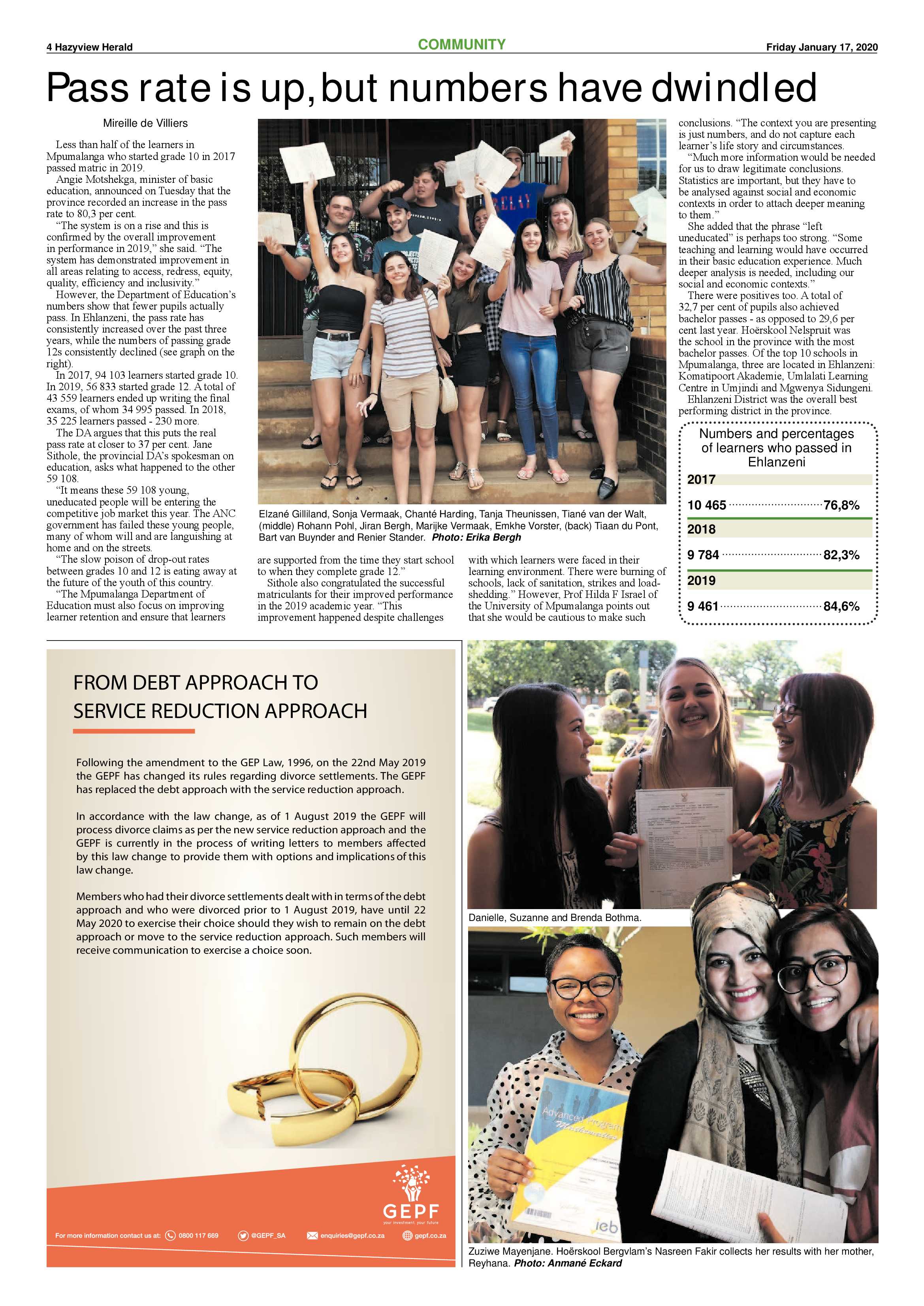Hazyview Herald 17 January 2020 page 4