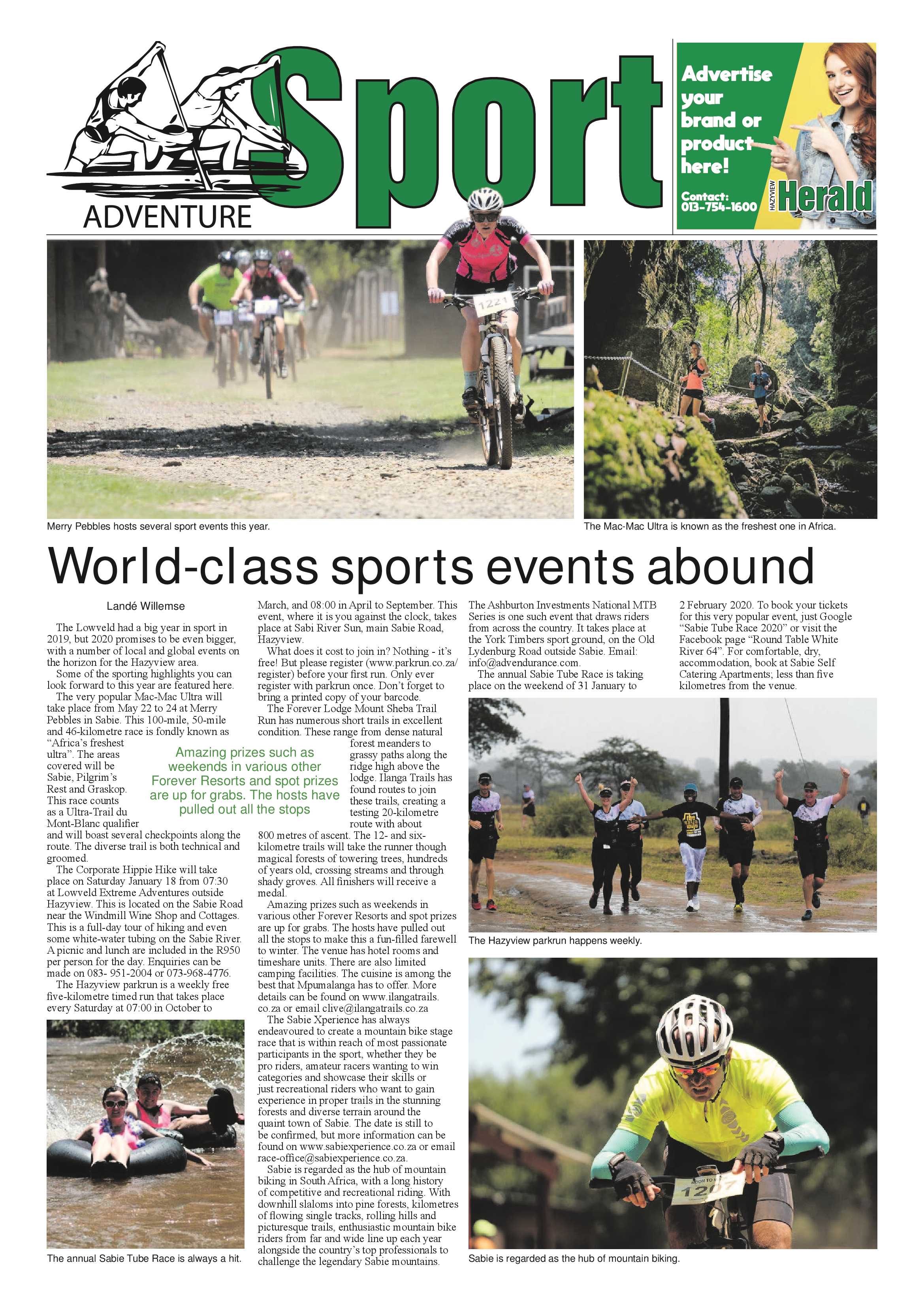 Hazyview Herald 17 January 2020 page 8