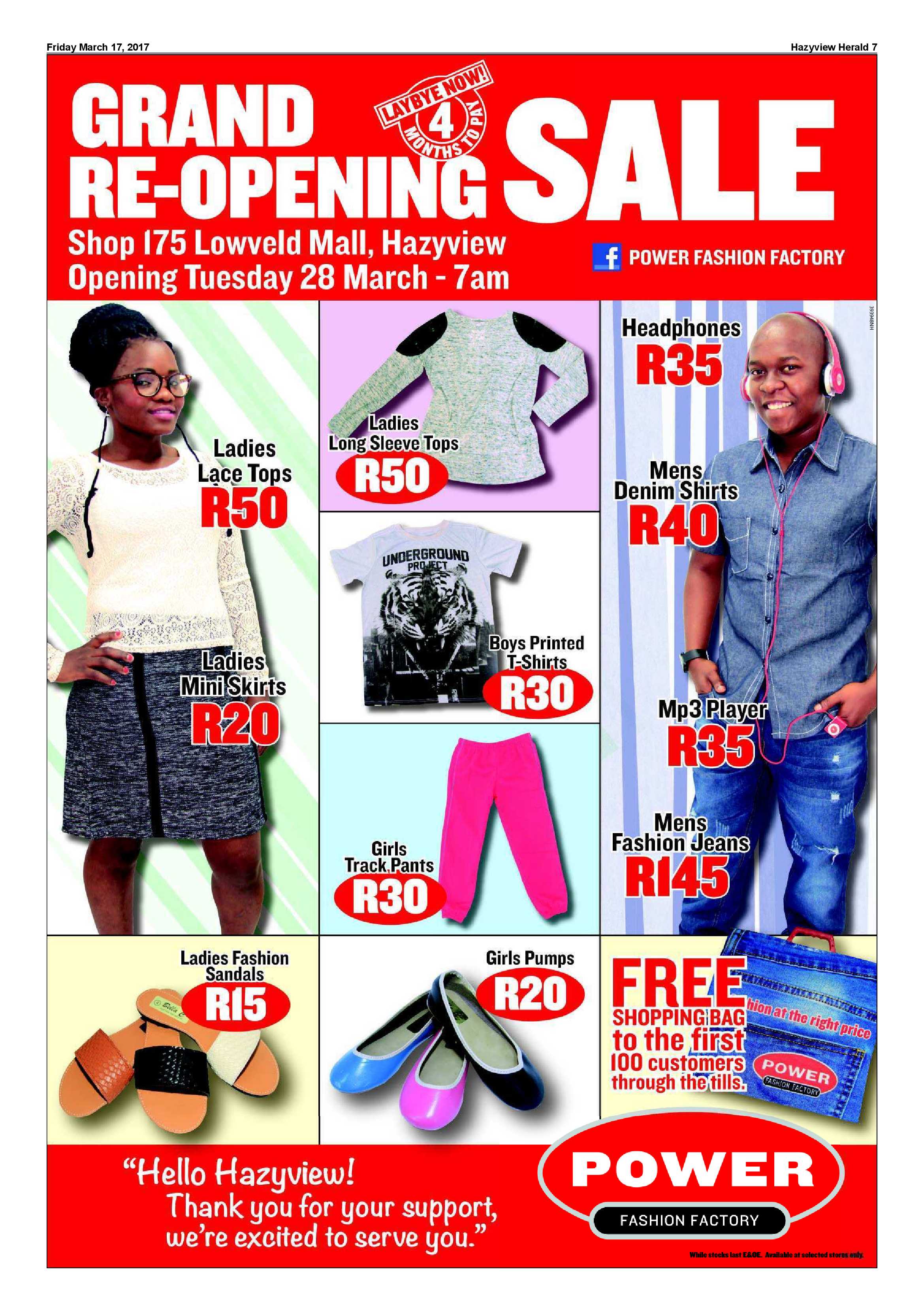 Hazyview Herald 17 March 2017 page 7