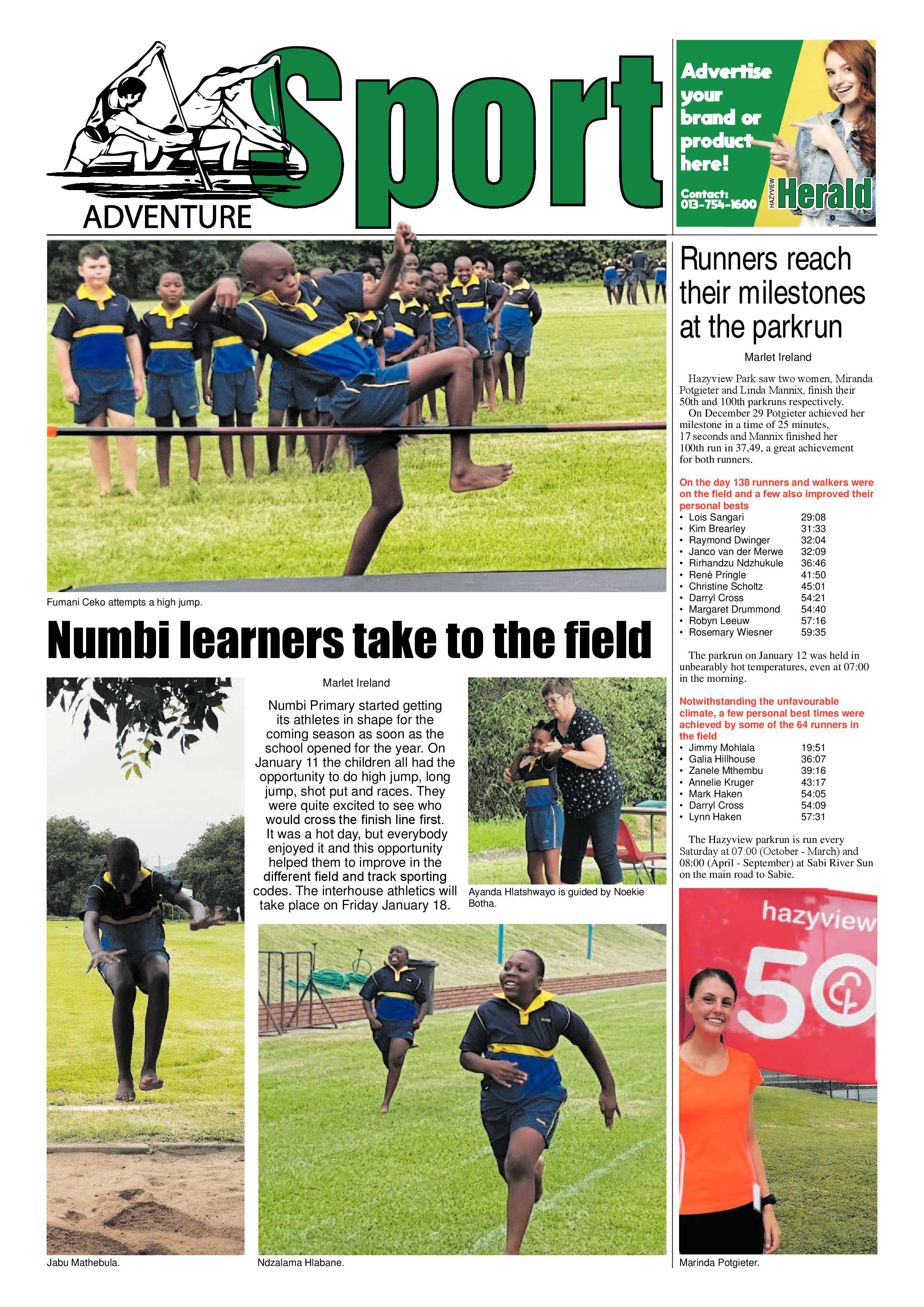 Hazyview Herald 18 January 2019 page 8