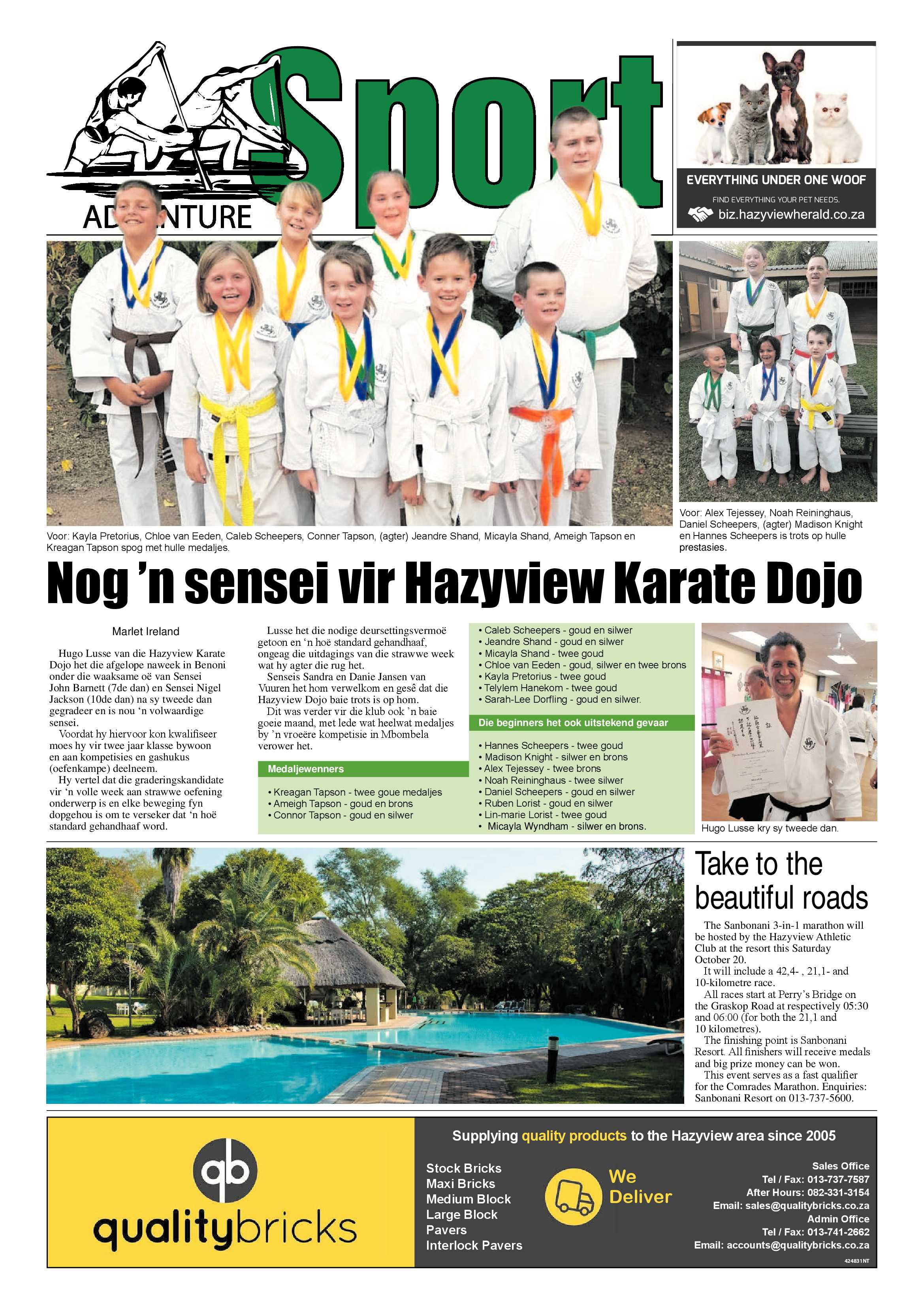 Hazyview Herald 19 October 2018 page 8