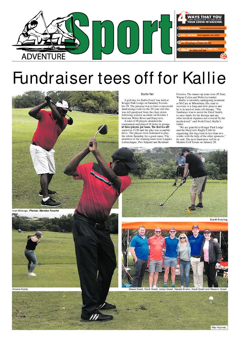 Hazyview Herald 1 December 2021 page 8