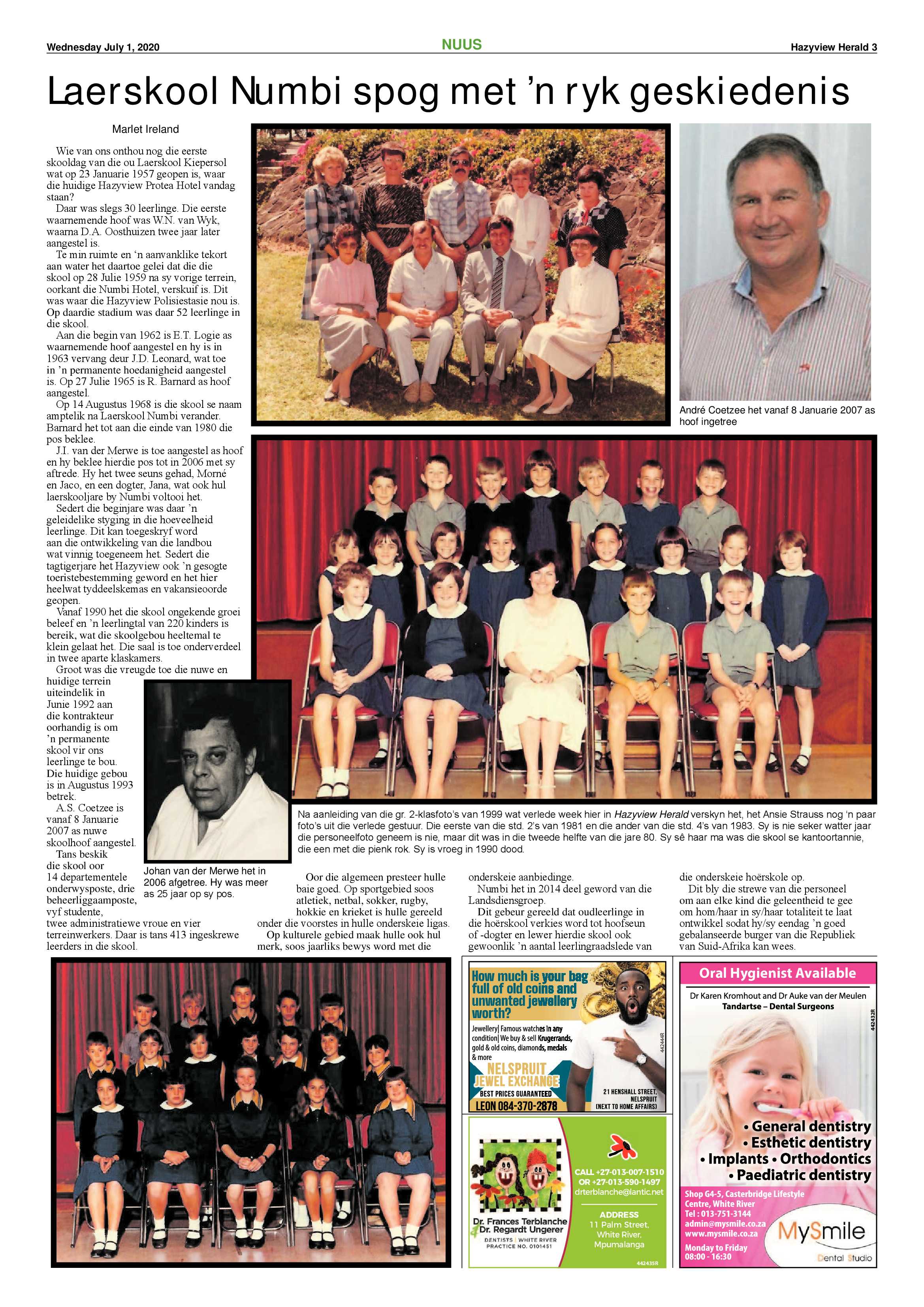 Hazyview Herald 1 July 2020 page 3