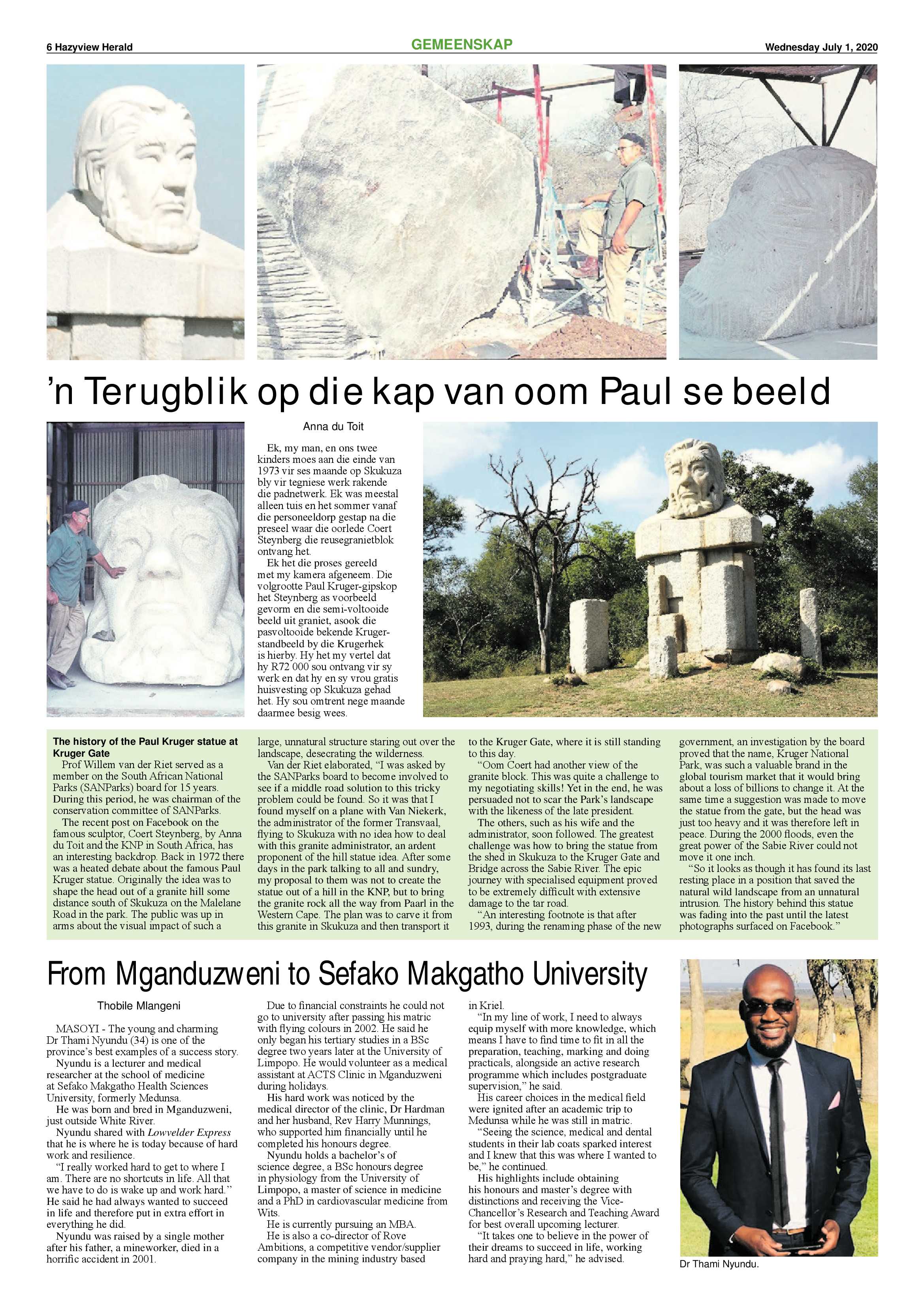 Hazyview Herald 1 July 2020 page 6