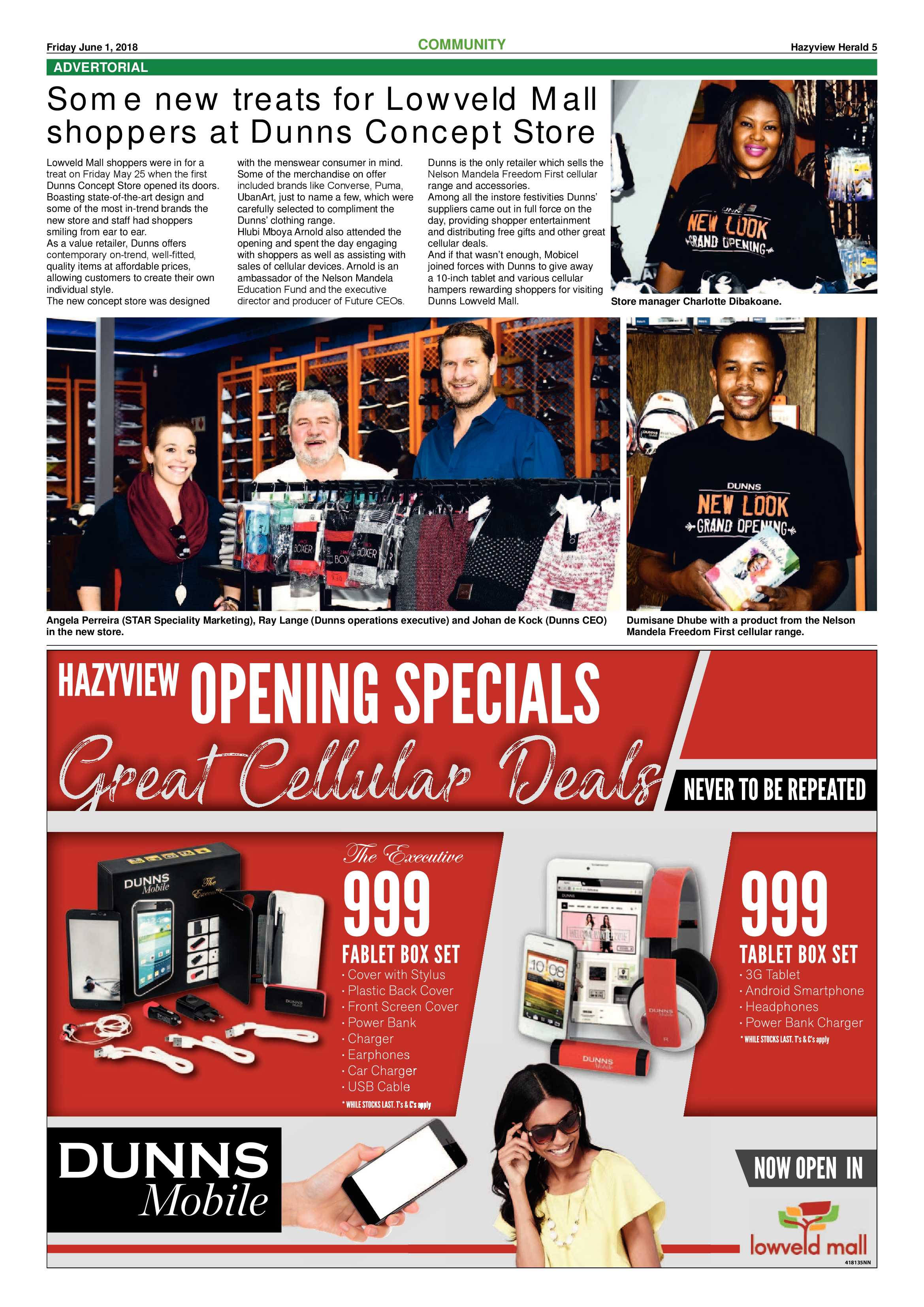 Hazyview Herald 1 June 2018 page 5