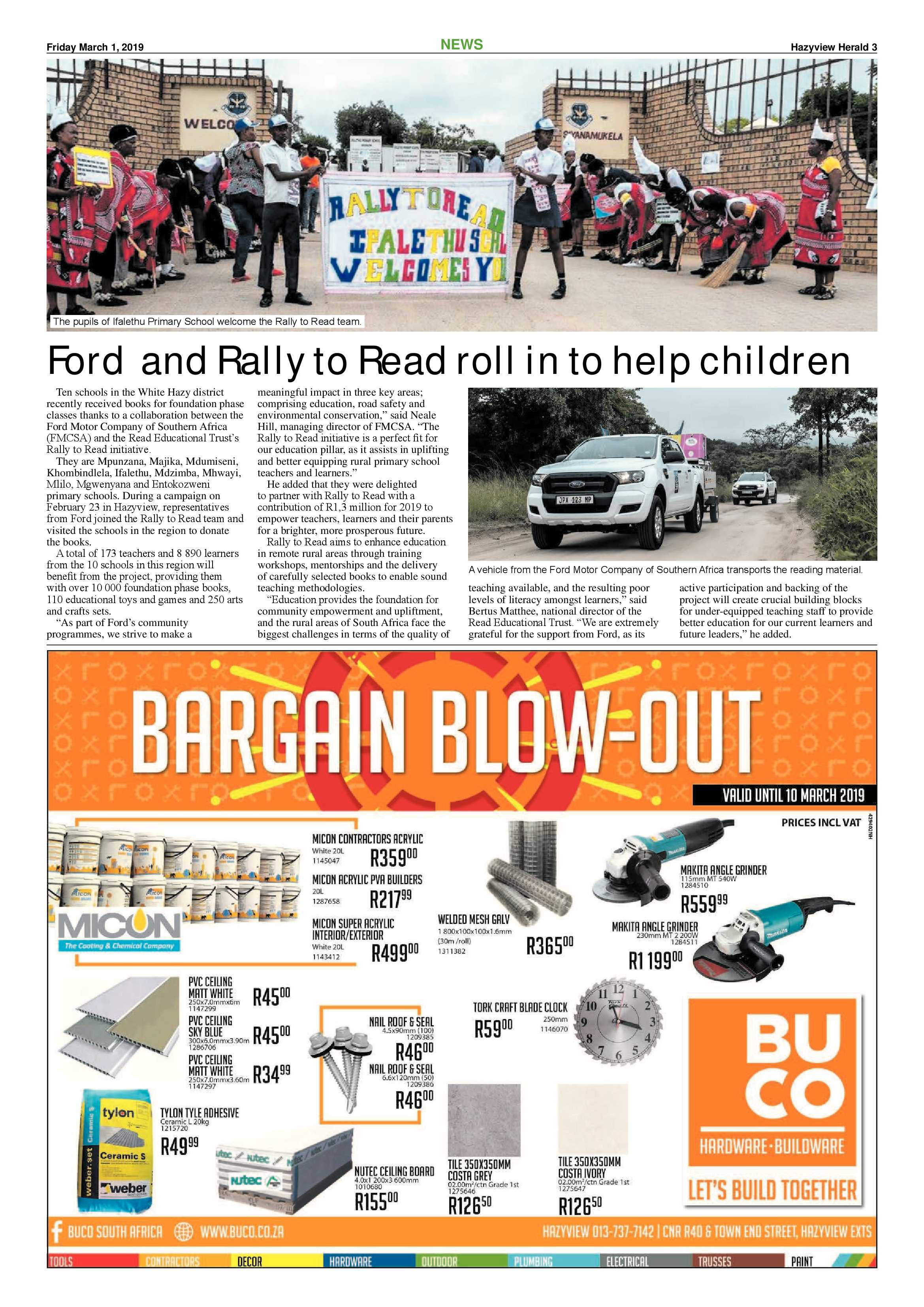 Hazyview Herald 1 March 2019 page 3