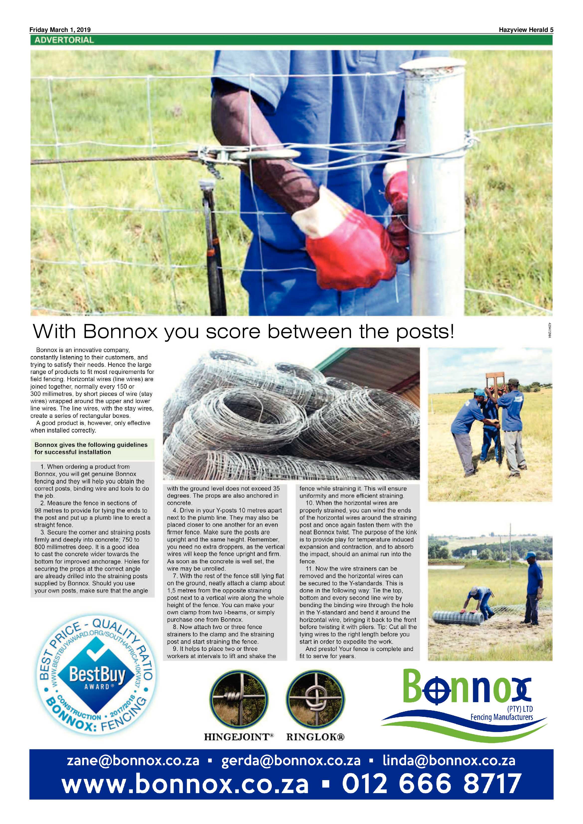 Hazyview Herald 1 March 2019 page 5