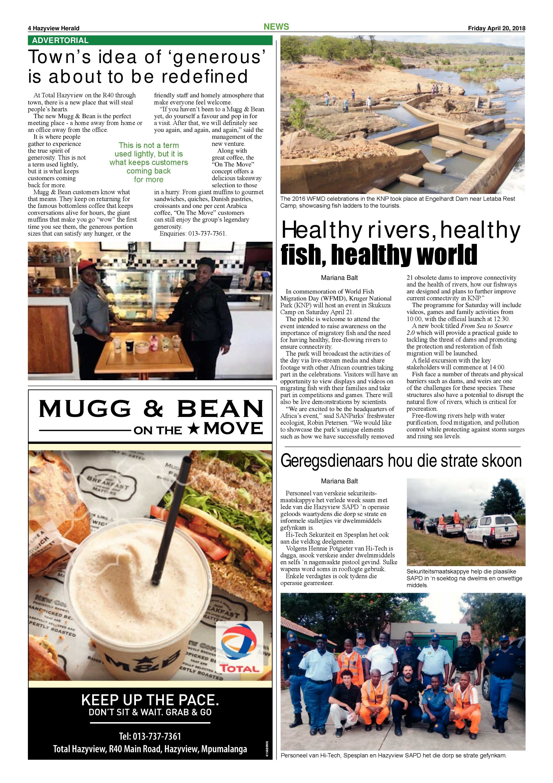 Hazyview Herald 20 April 2018 page 4