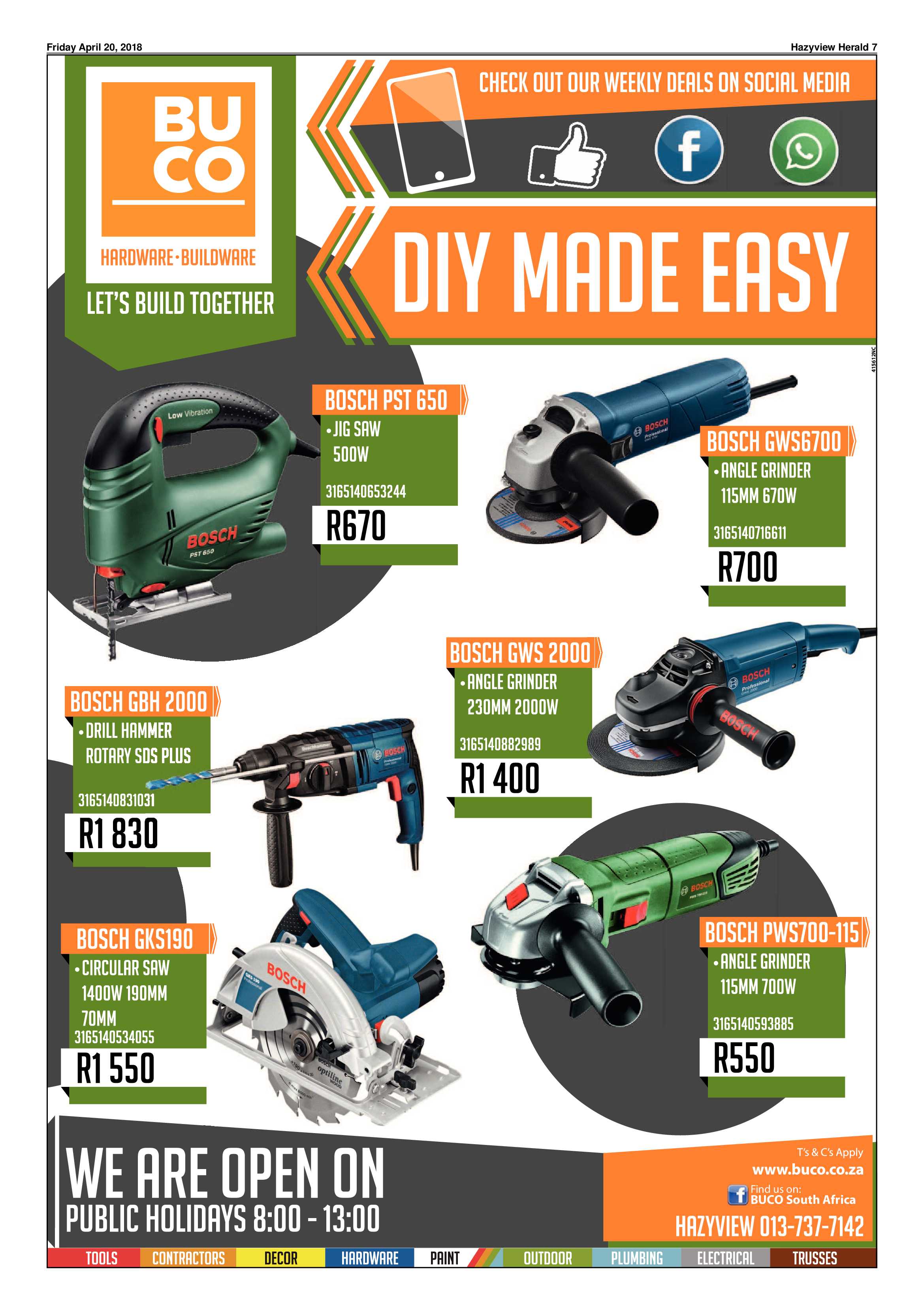 Hazyview Herald 20 April 2018 page 7