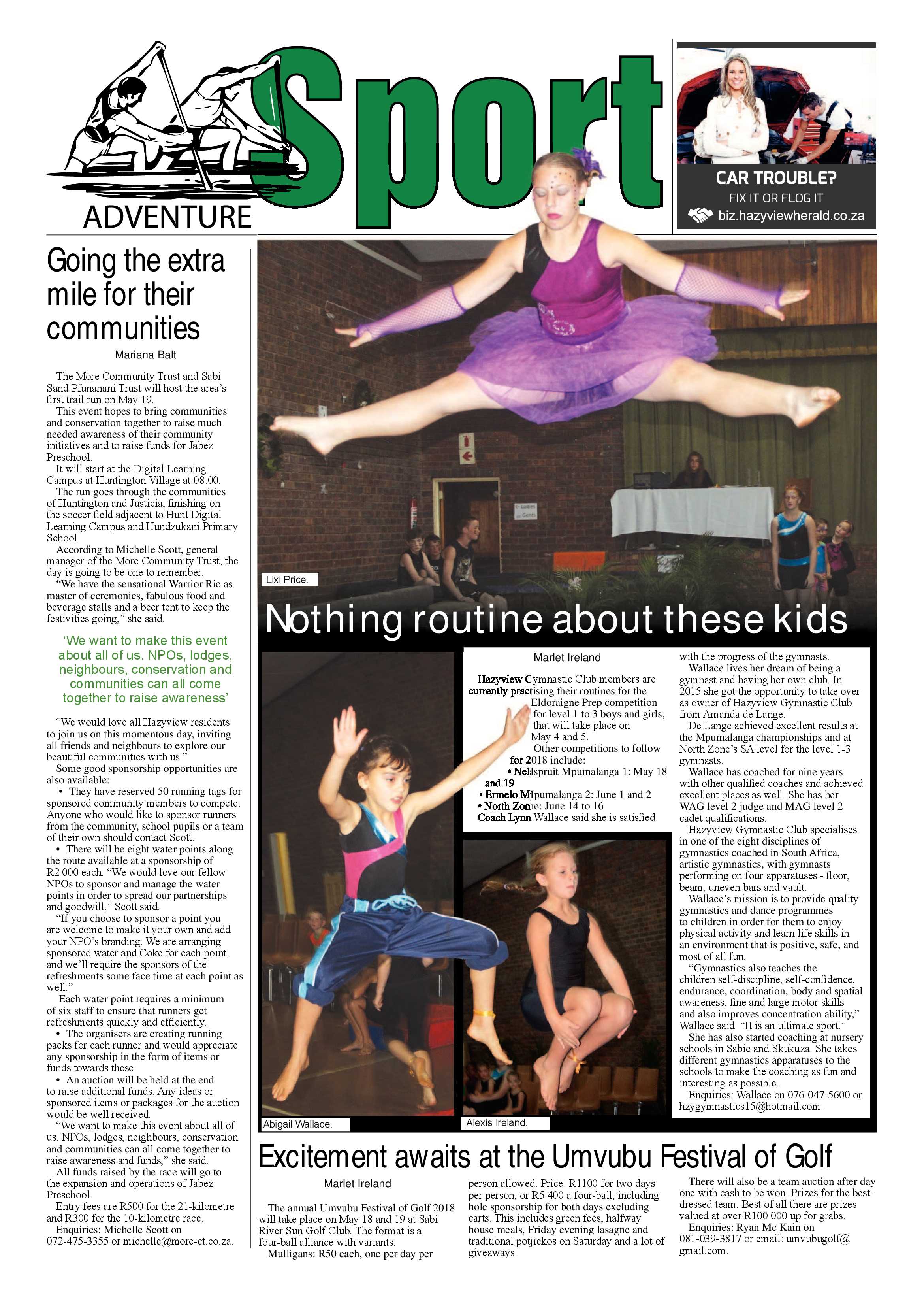 Hazyview Herald 20 April 2018 page 8