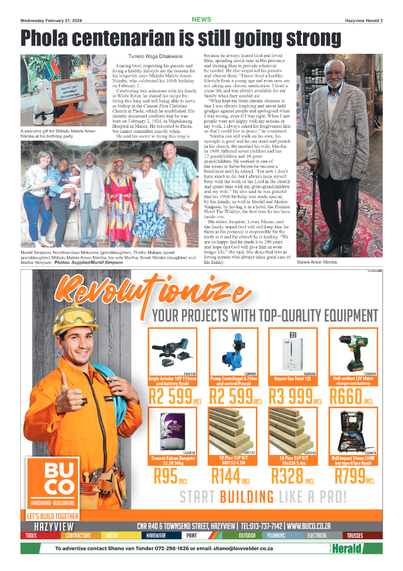 Hazyview Herald 21 February 2024 page 3