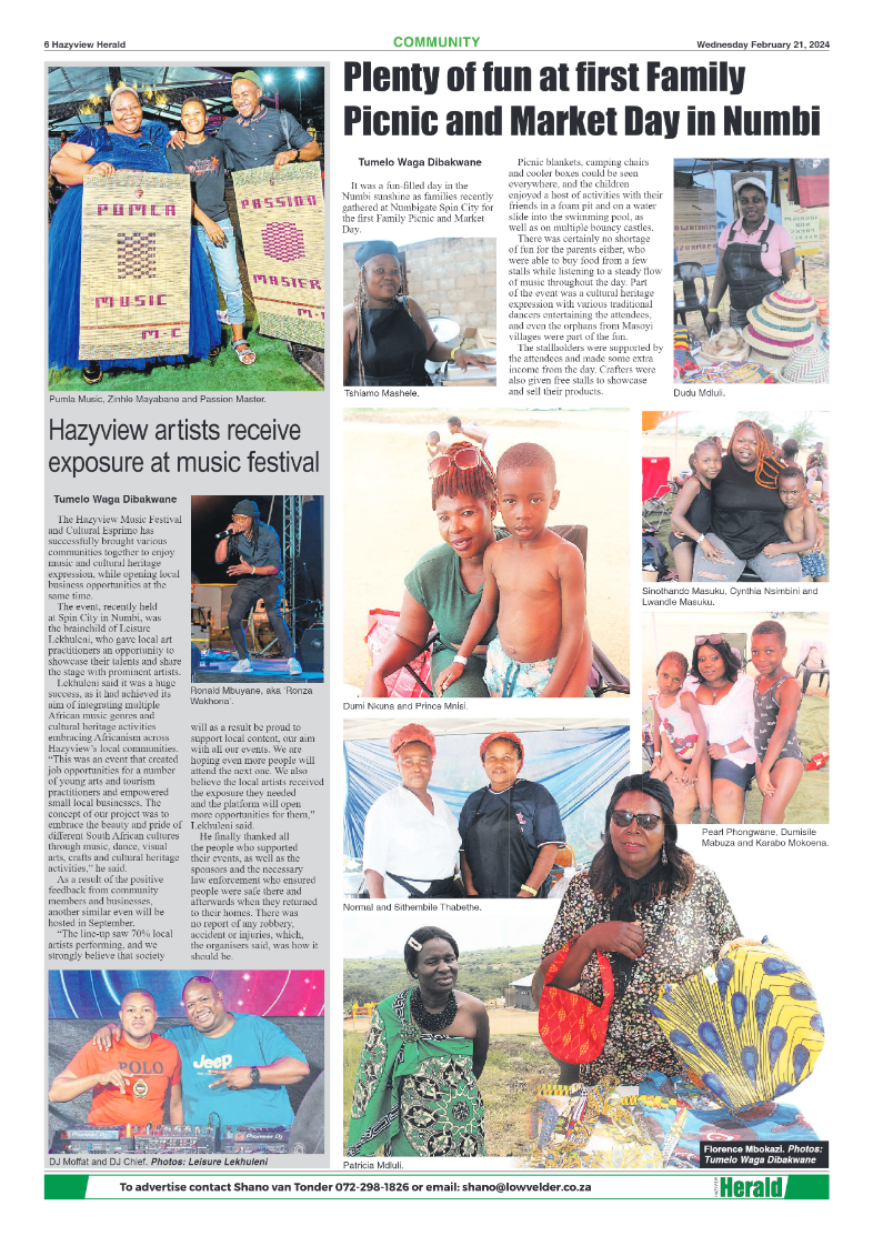 Hazyview Herald 21 February 2024 page 6