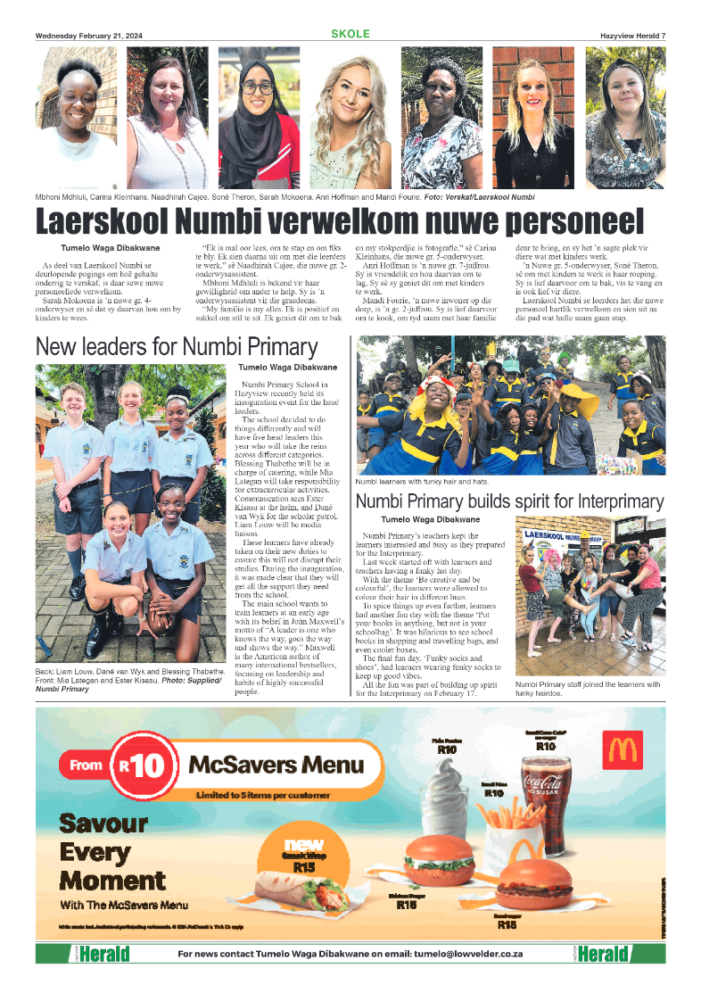 Hazyview Herald 21 February 2024 page 7