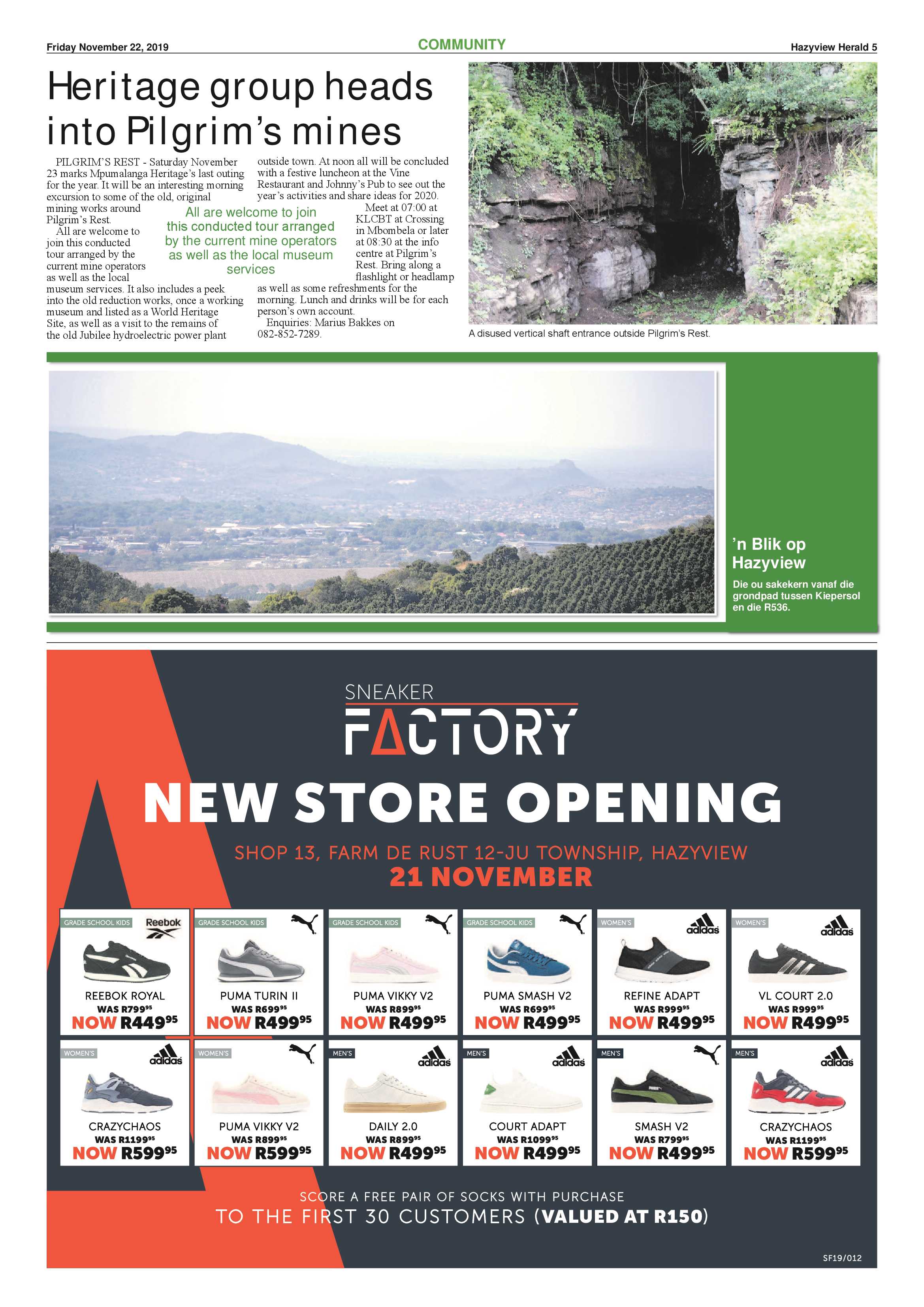 Hazyview Herald 22 November 2019 page 5