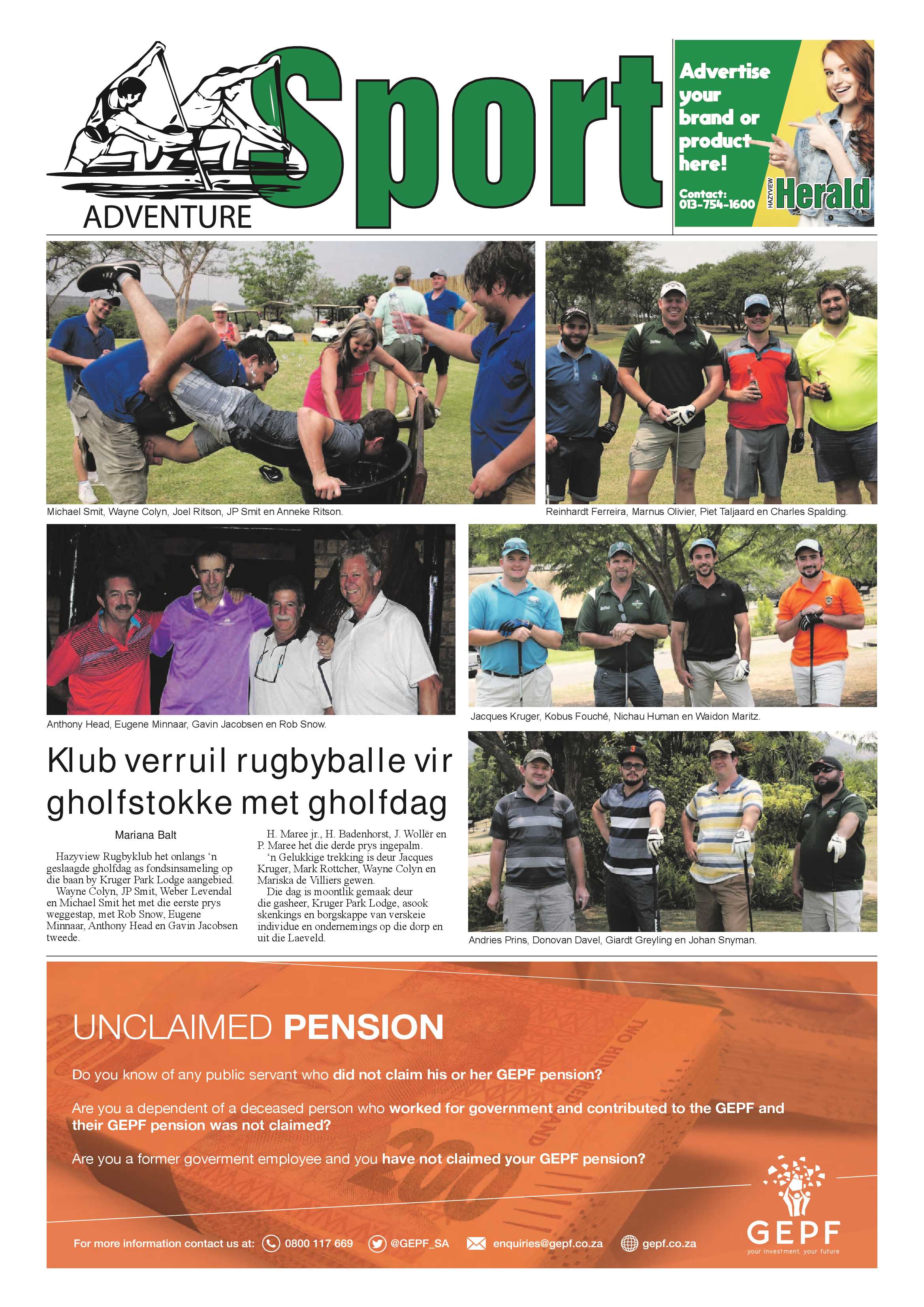 Hazyview Herald 22 November 2019 page 8
