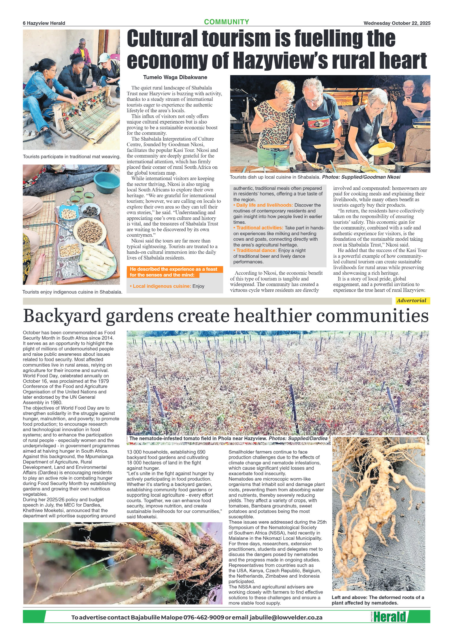 Hazyview Herald 22 October 2025 page 6