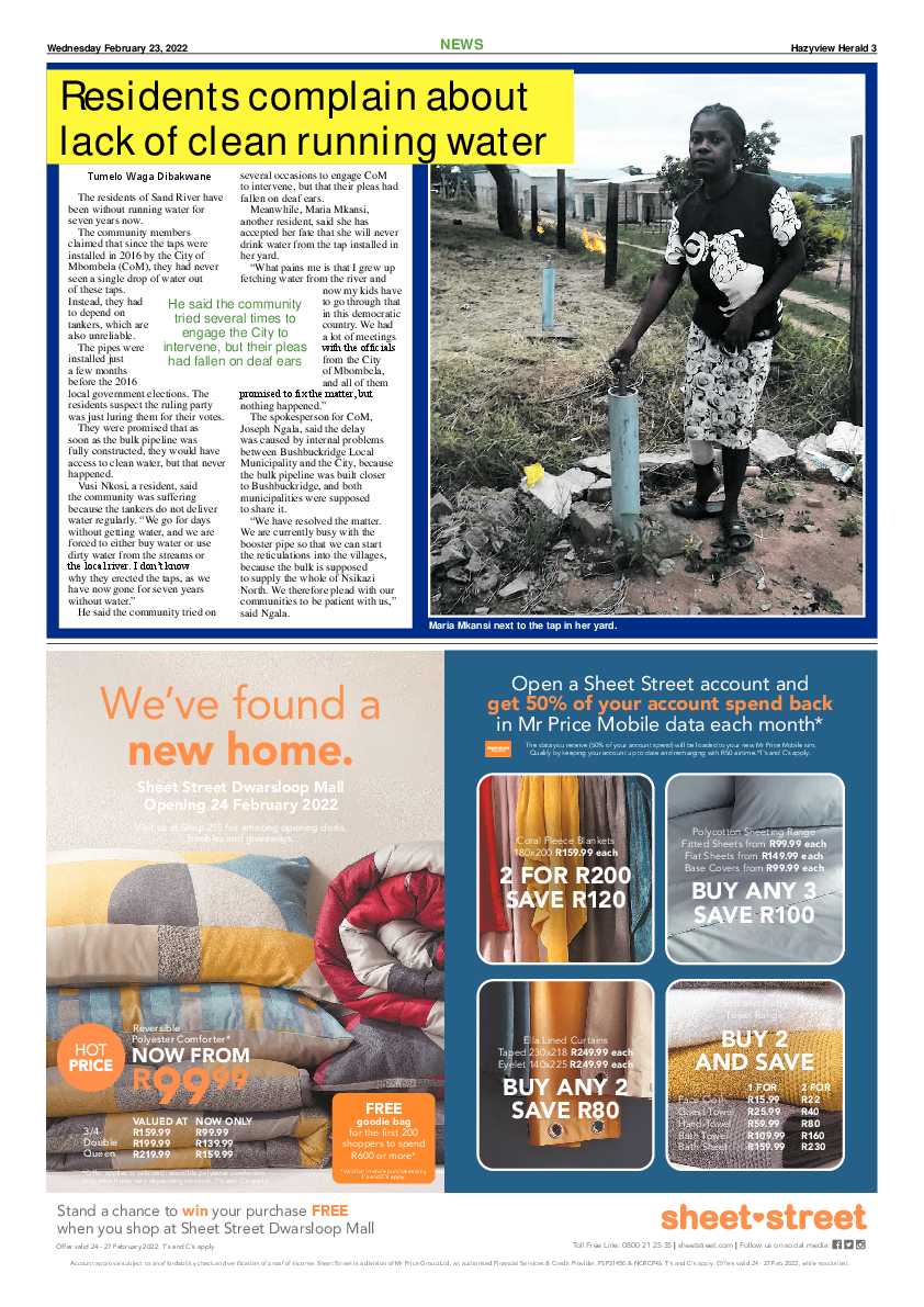 Hazyview Herald 23 February 2022 page 3
