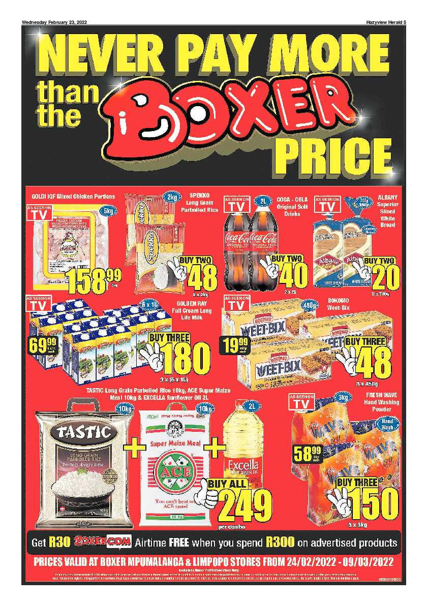 Hazyview Herald 23 February 2022 page 5