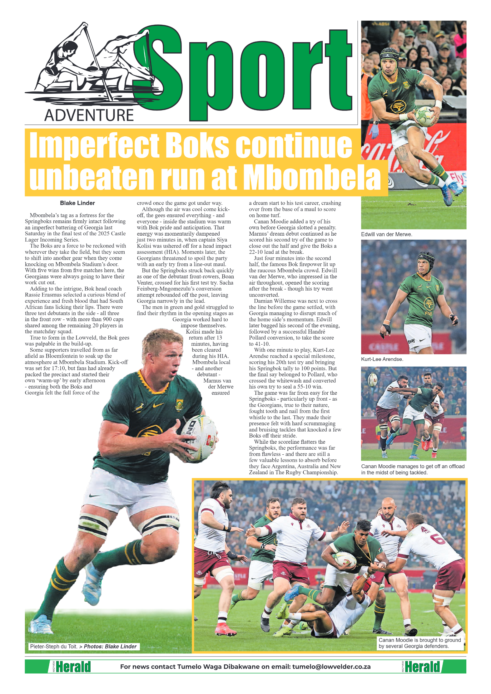 Hazyview Herald 23 July 2025 page 8