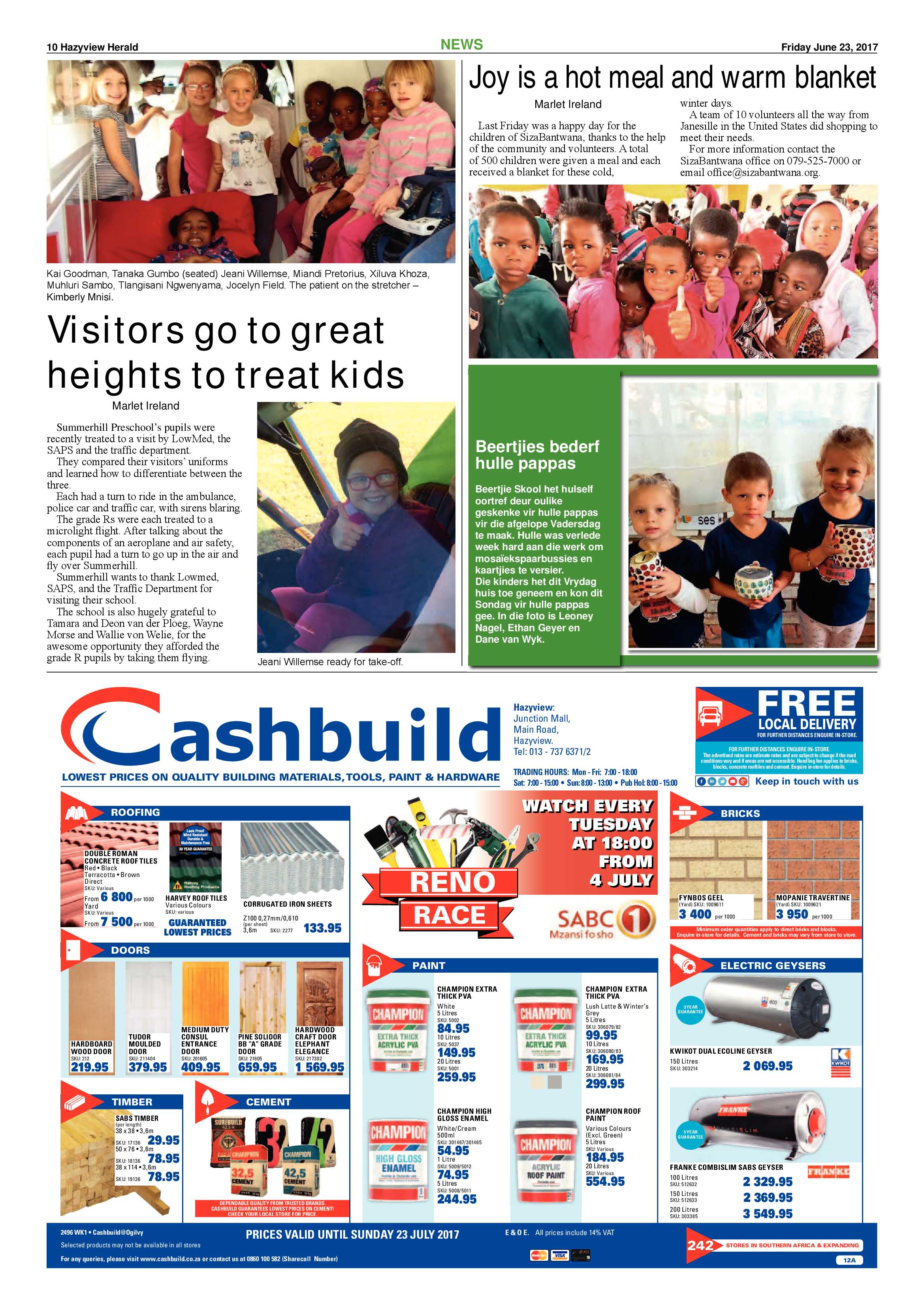 Hazyview Herald 23 June 2017 page 9