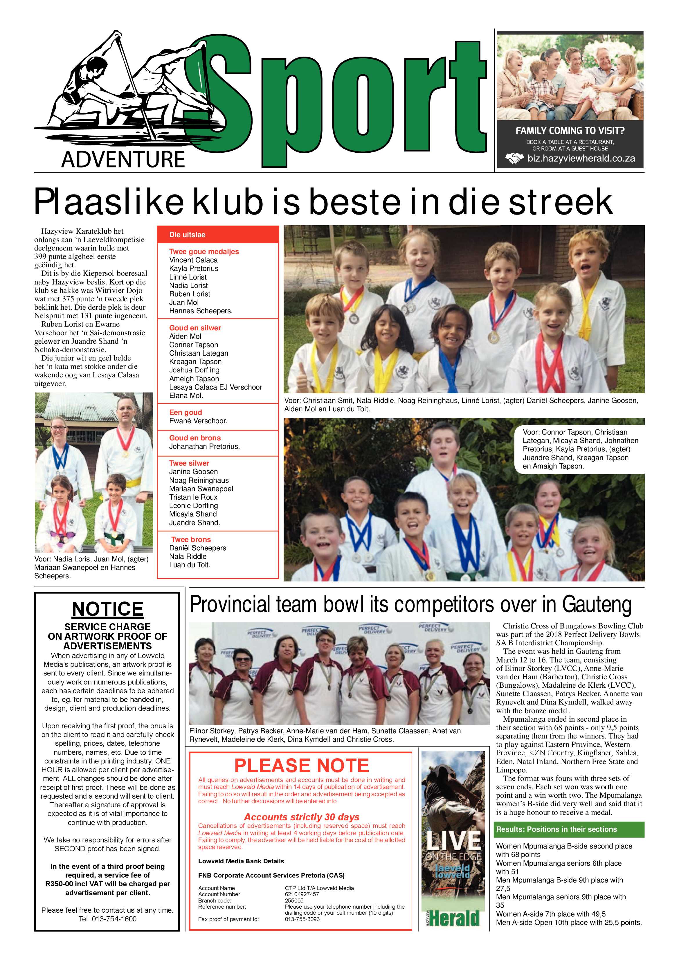 Hazyview Herald 23 March 2018 page 8
