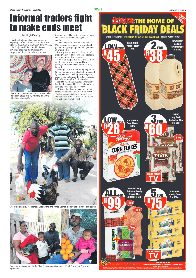 Hazyview Herald 23 November 2022 page 7