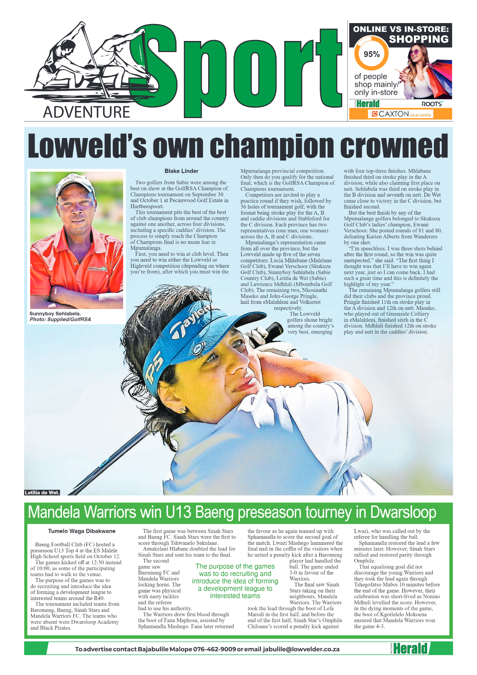 Hazyview Herald 23 October 2024 page 8