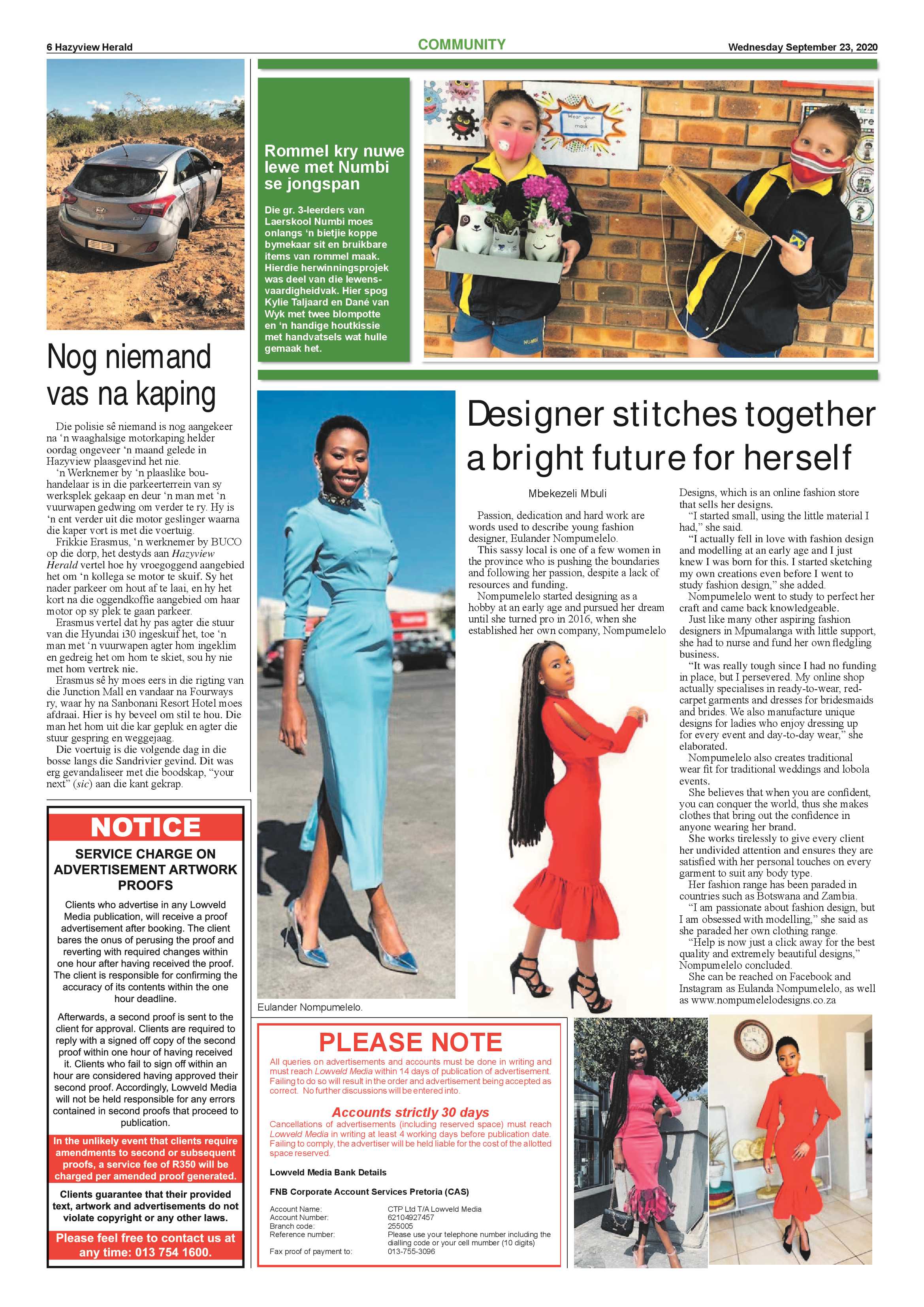 Hazyview Herald 23 September 2020 page 6