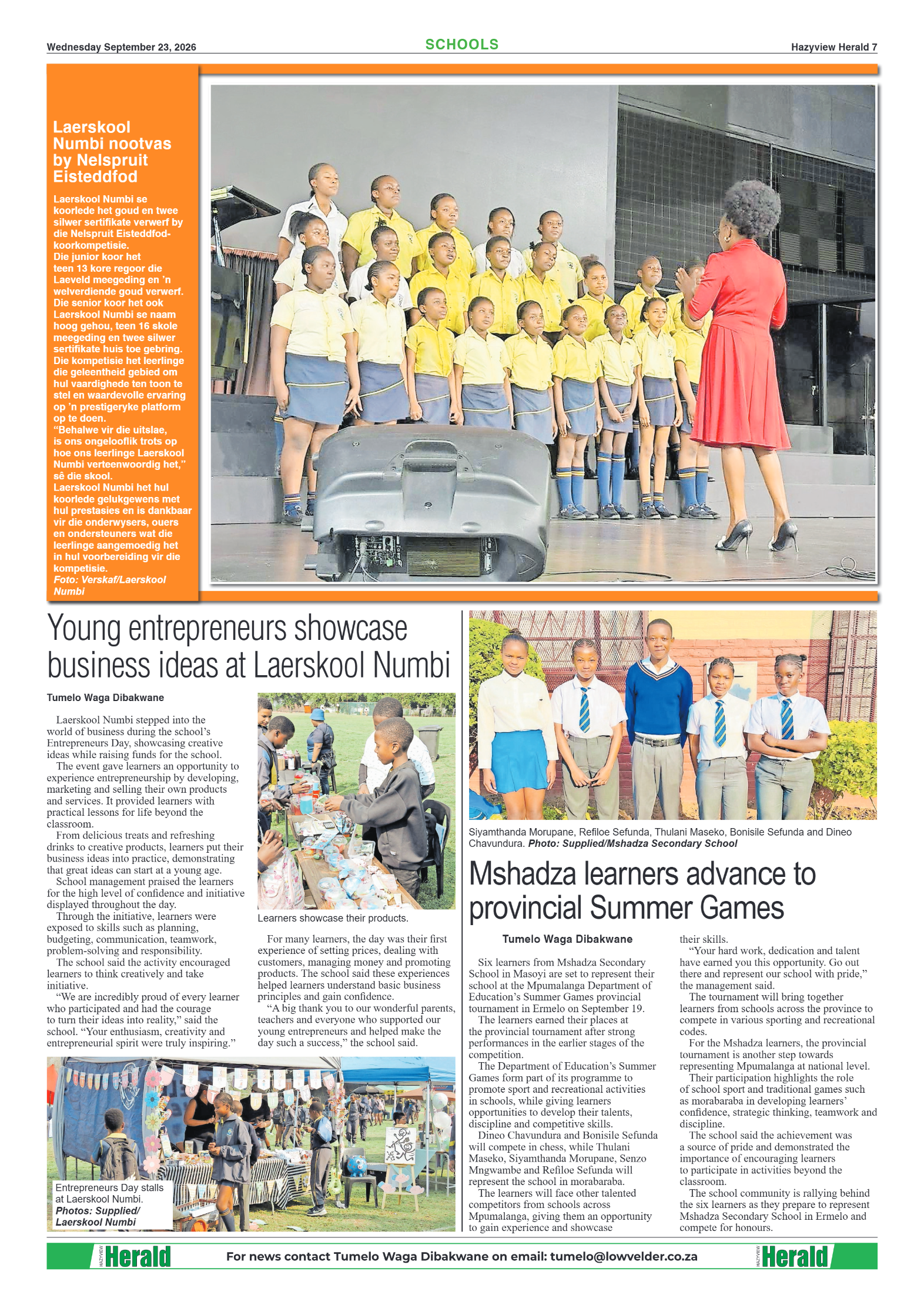 Hazyview Herald 23 September 2026 page 7