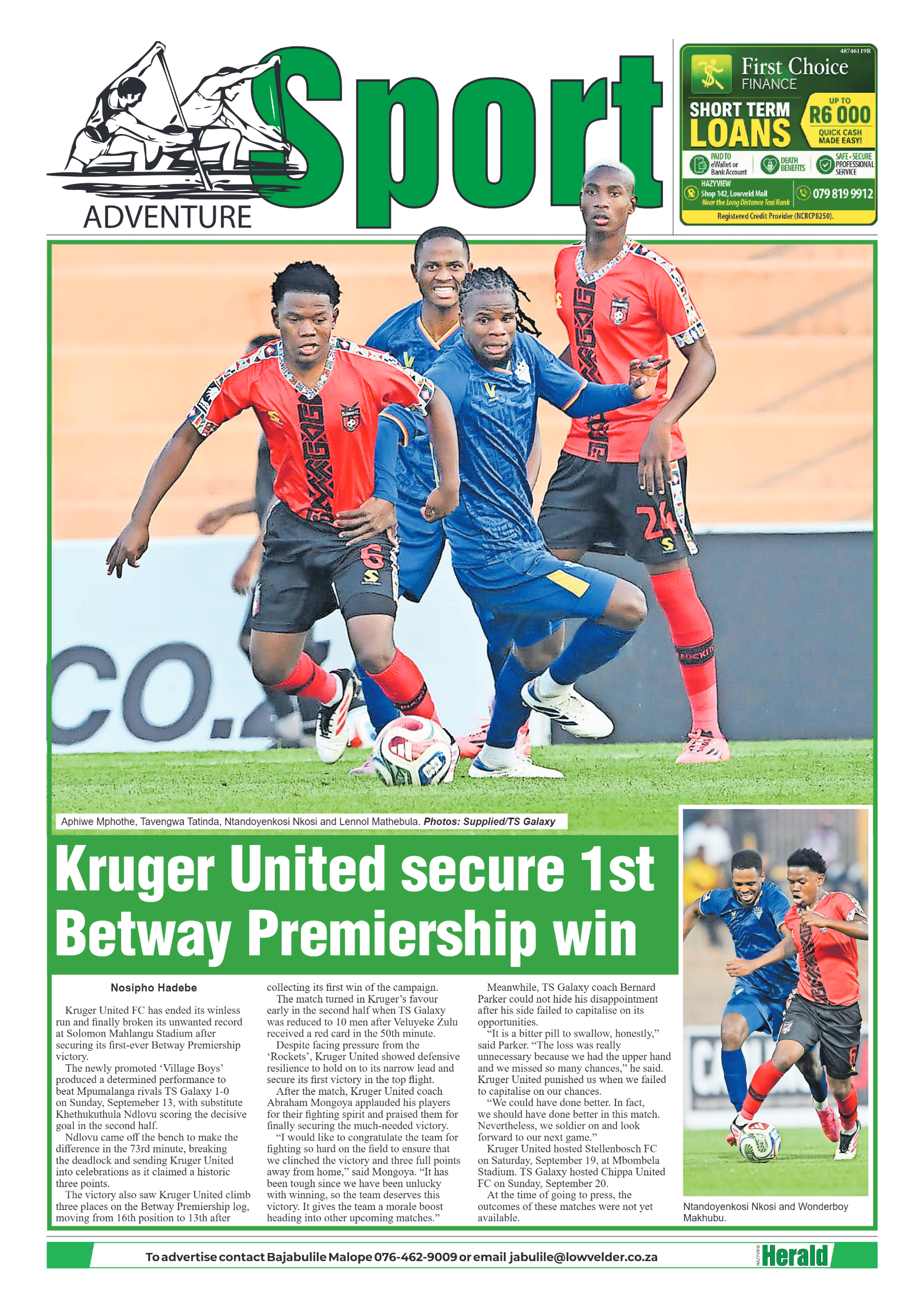 Hazyview Herald 23 September 2026 page 8