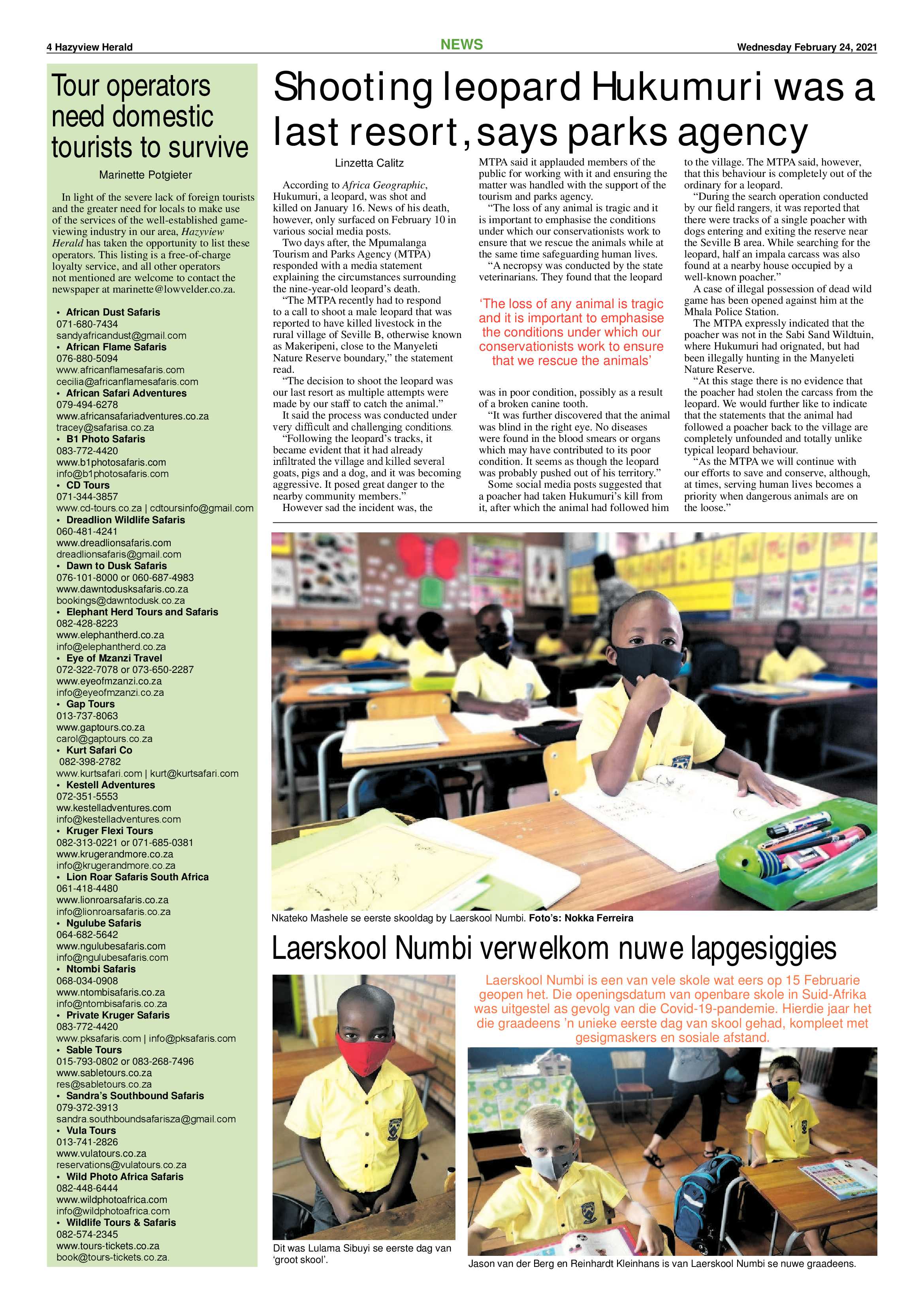 Hazyview Herald 24 February 2021 page 4