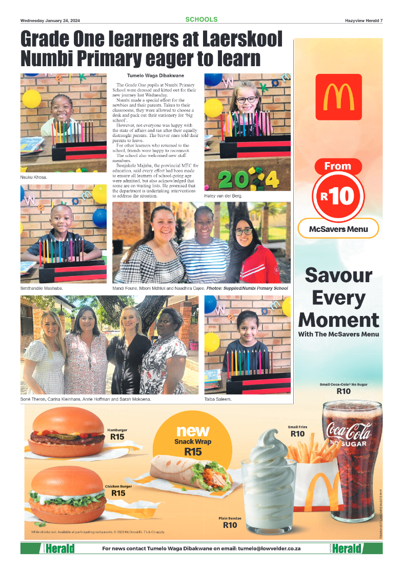 Hazyview Herald 24 January 2024 page 7
