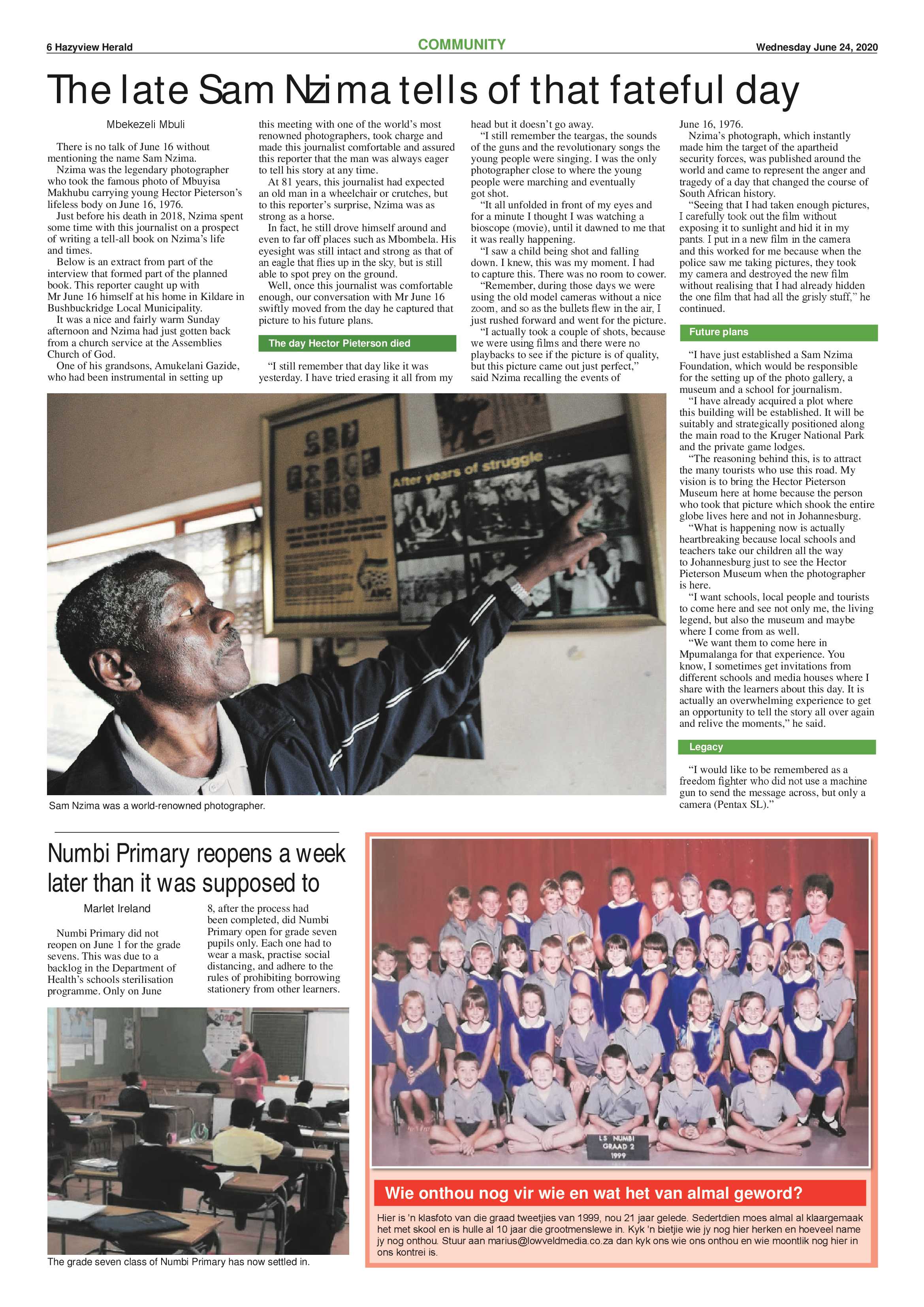 Hazyview Herald 24 June 2020 page 6