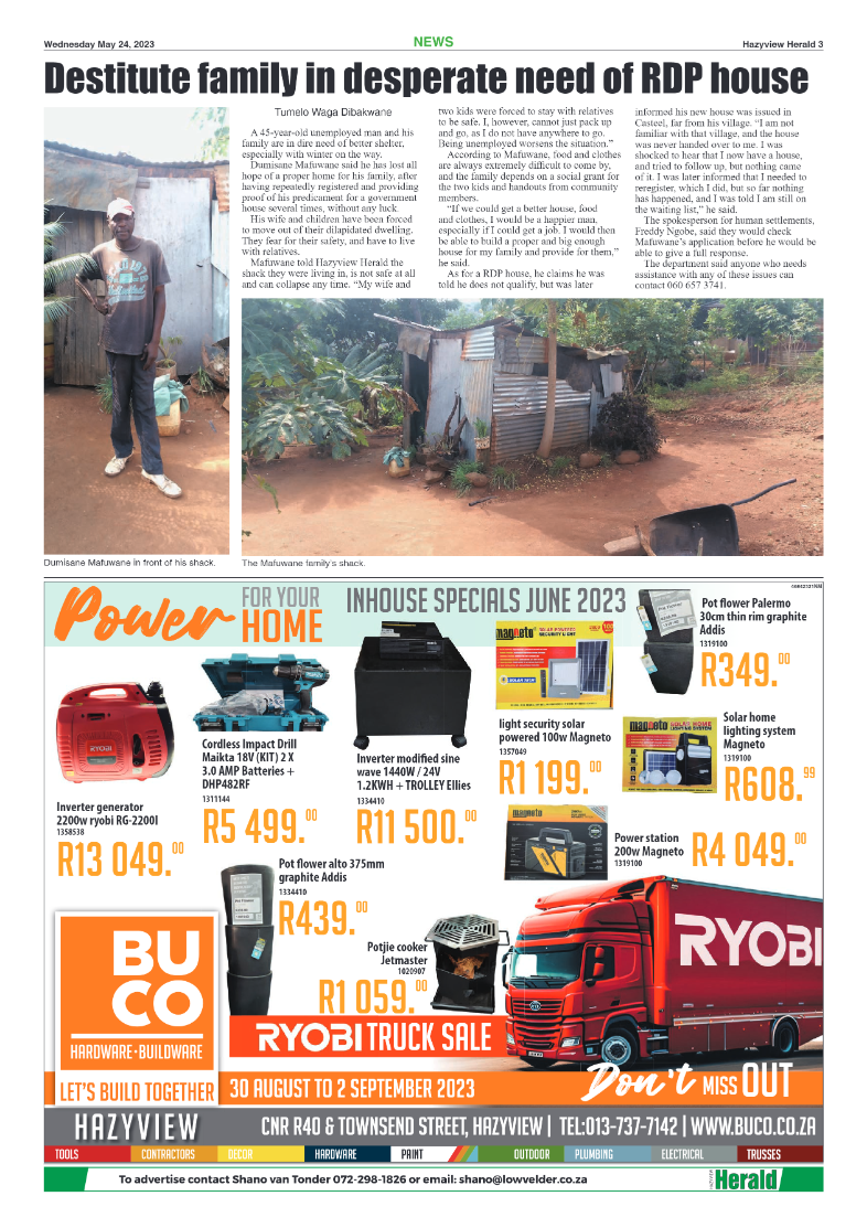Hazyview Herald 24 May 2023 page 3