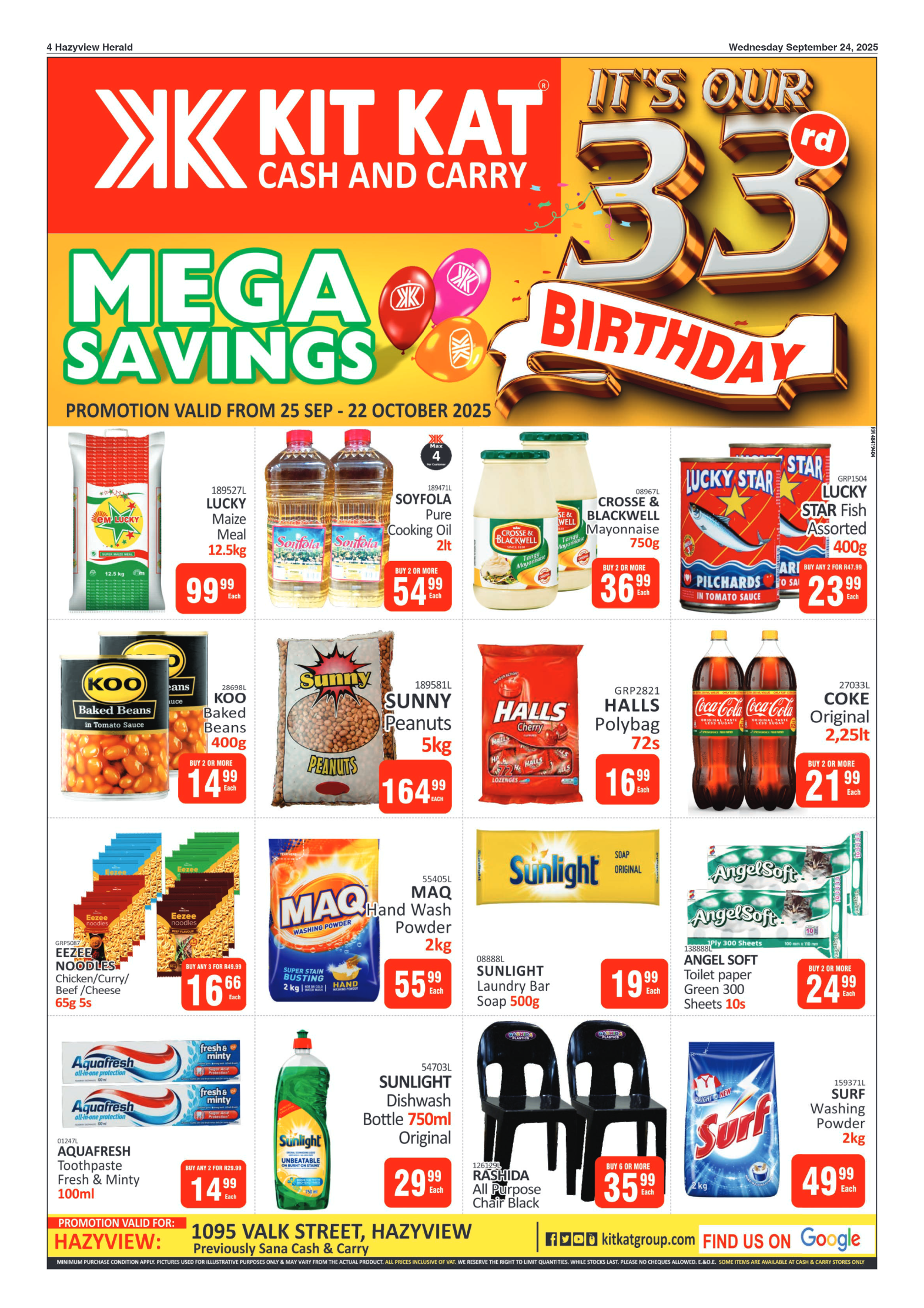 Hazyview Herald 24 September 2025 page 4