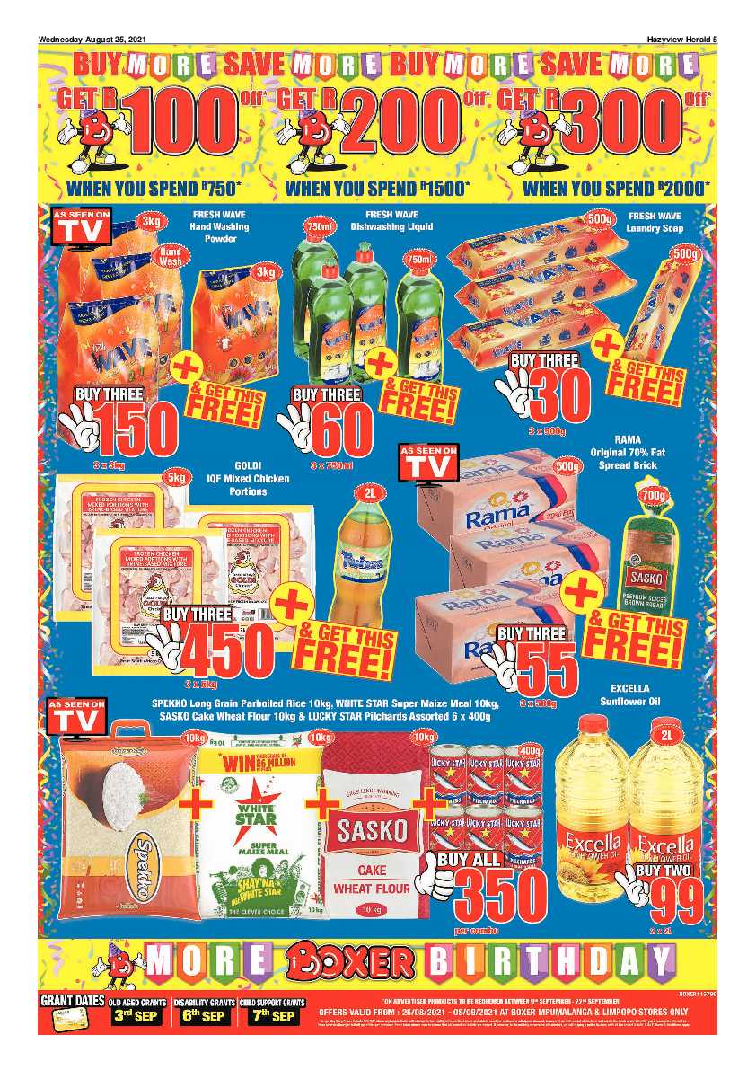 Hazyview Herald 25 August 2021 page 5
