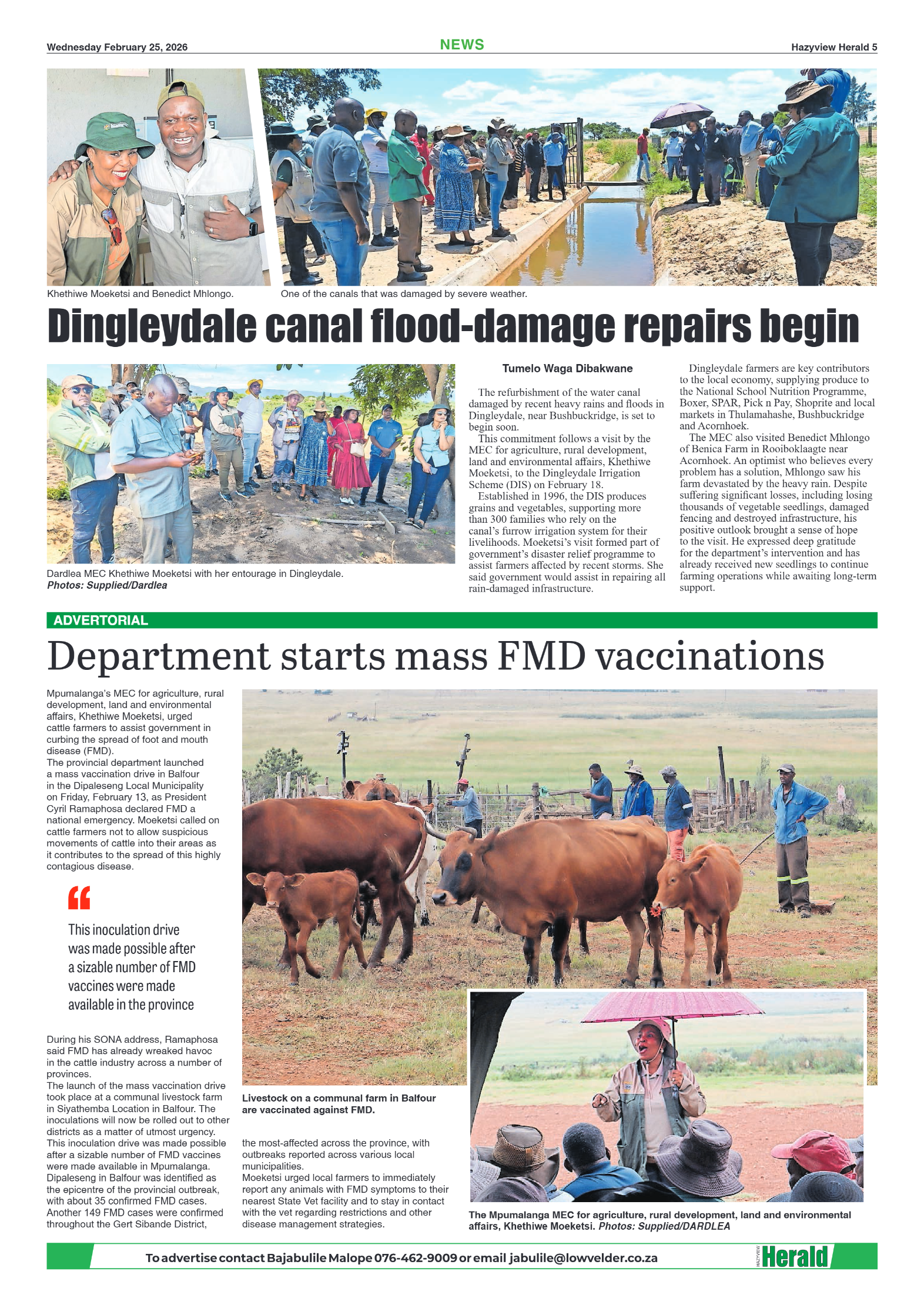 Hazyview Herald 25 February 2026 page 5