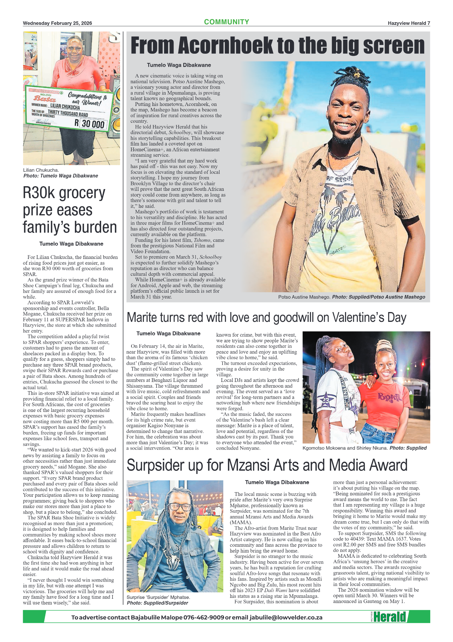 Hazyview Herald 25 February 2026 page 7