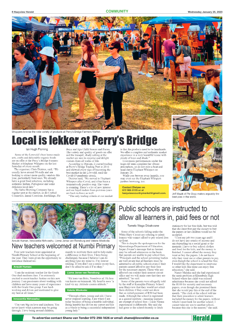 Hazyview Herald 25 January 2023 page 6