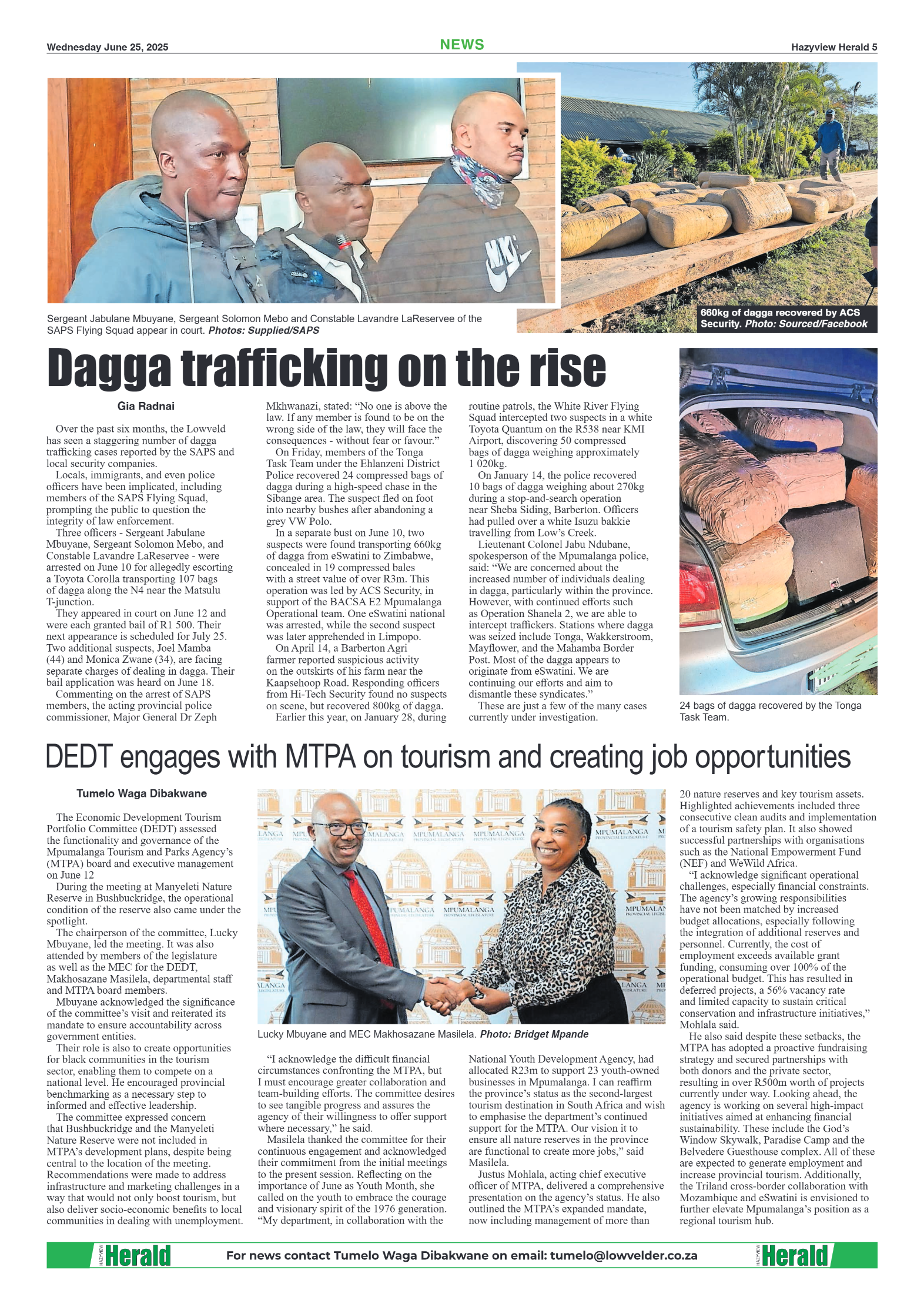 Hazyview Herald 25 June 2025 page 5