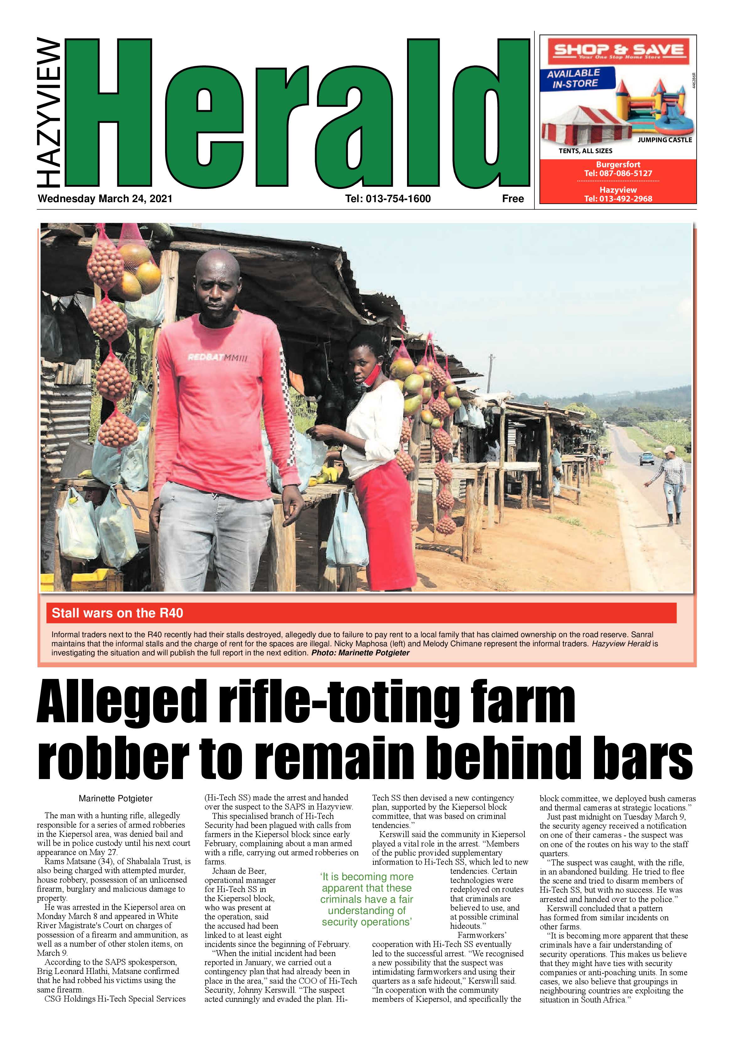 Hazyview Herald 2021 page 1