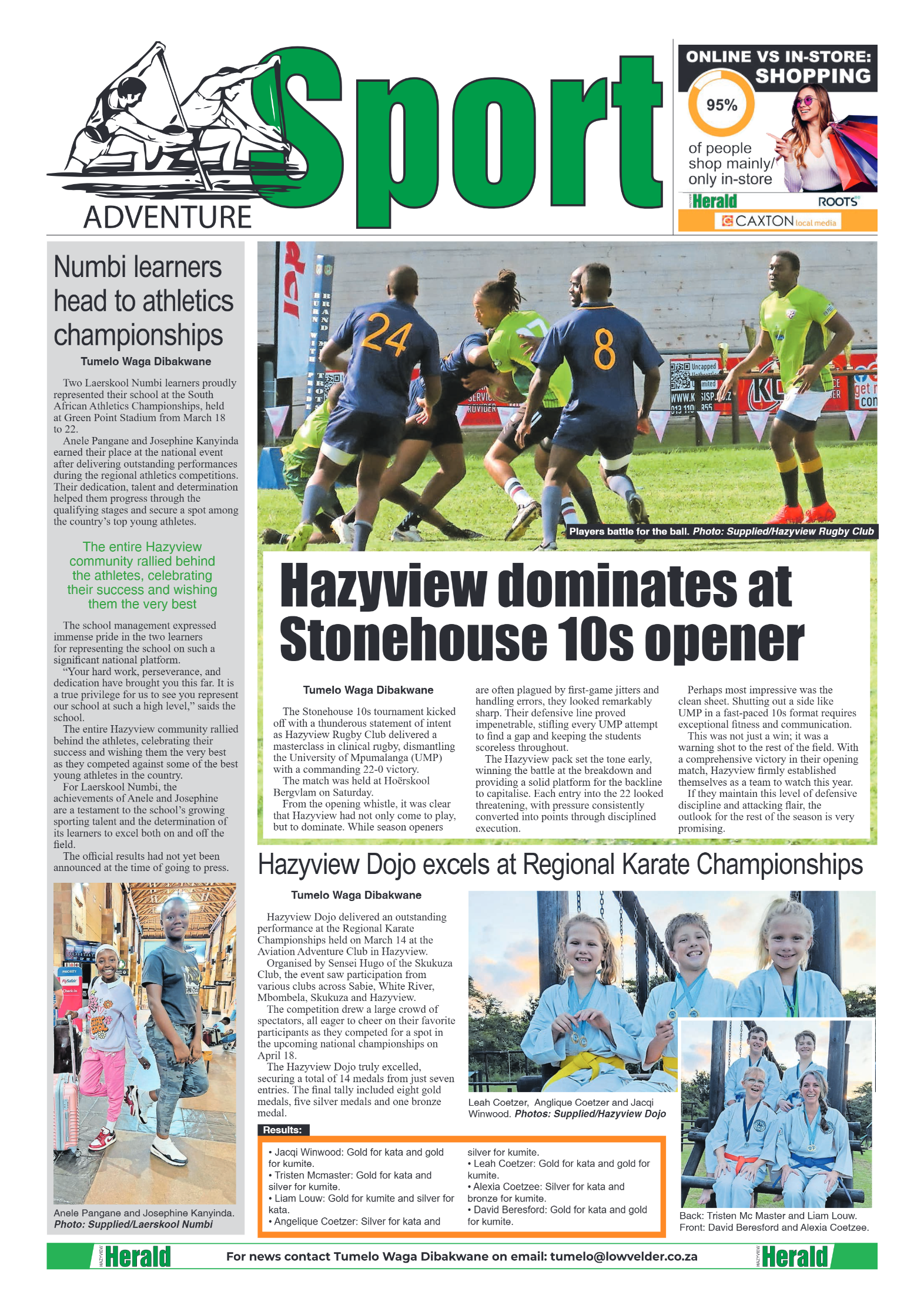 Hazyview Herald 25 March 2026 page 8