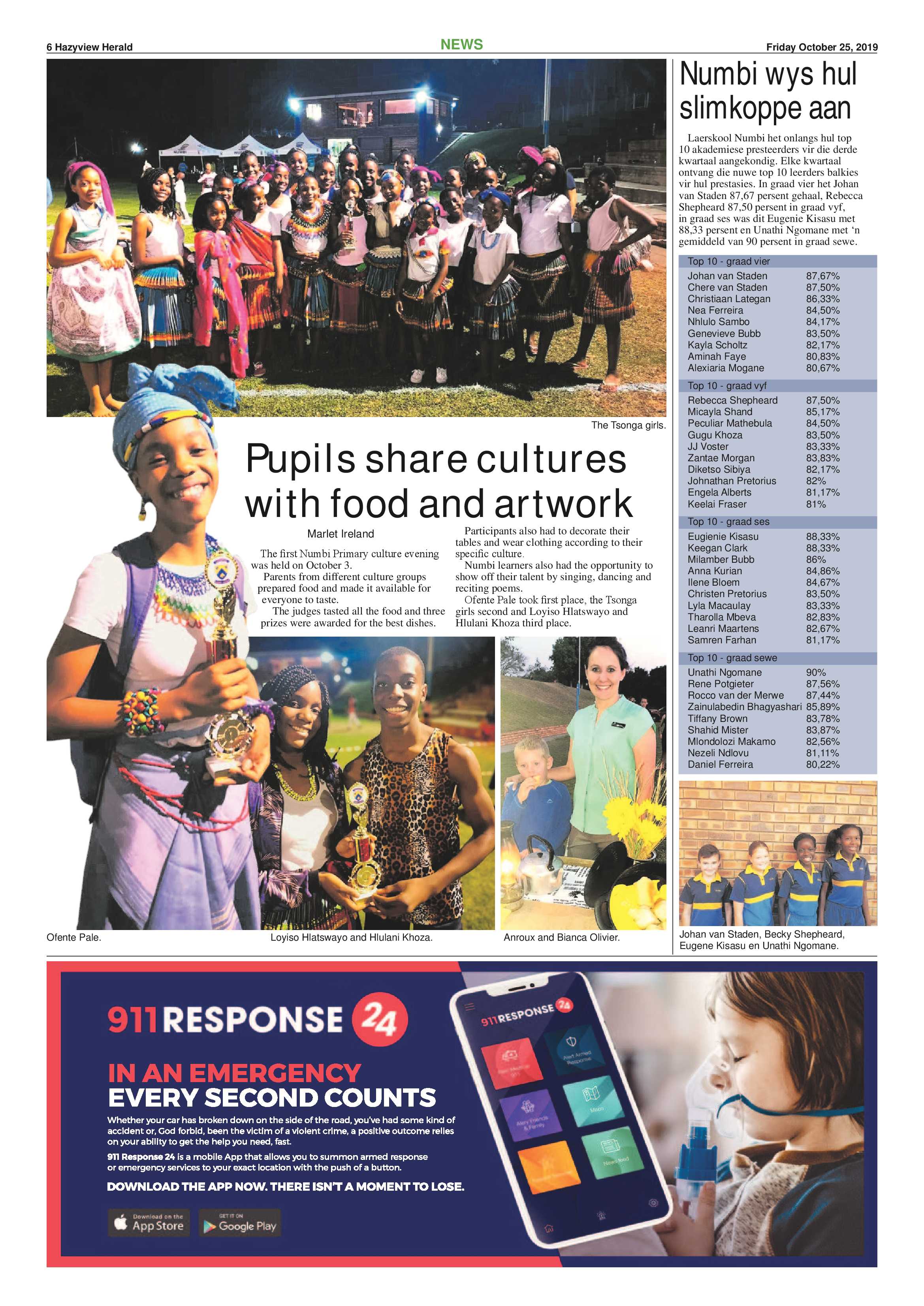 Hazyview Herald 25 October 2019 page 6