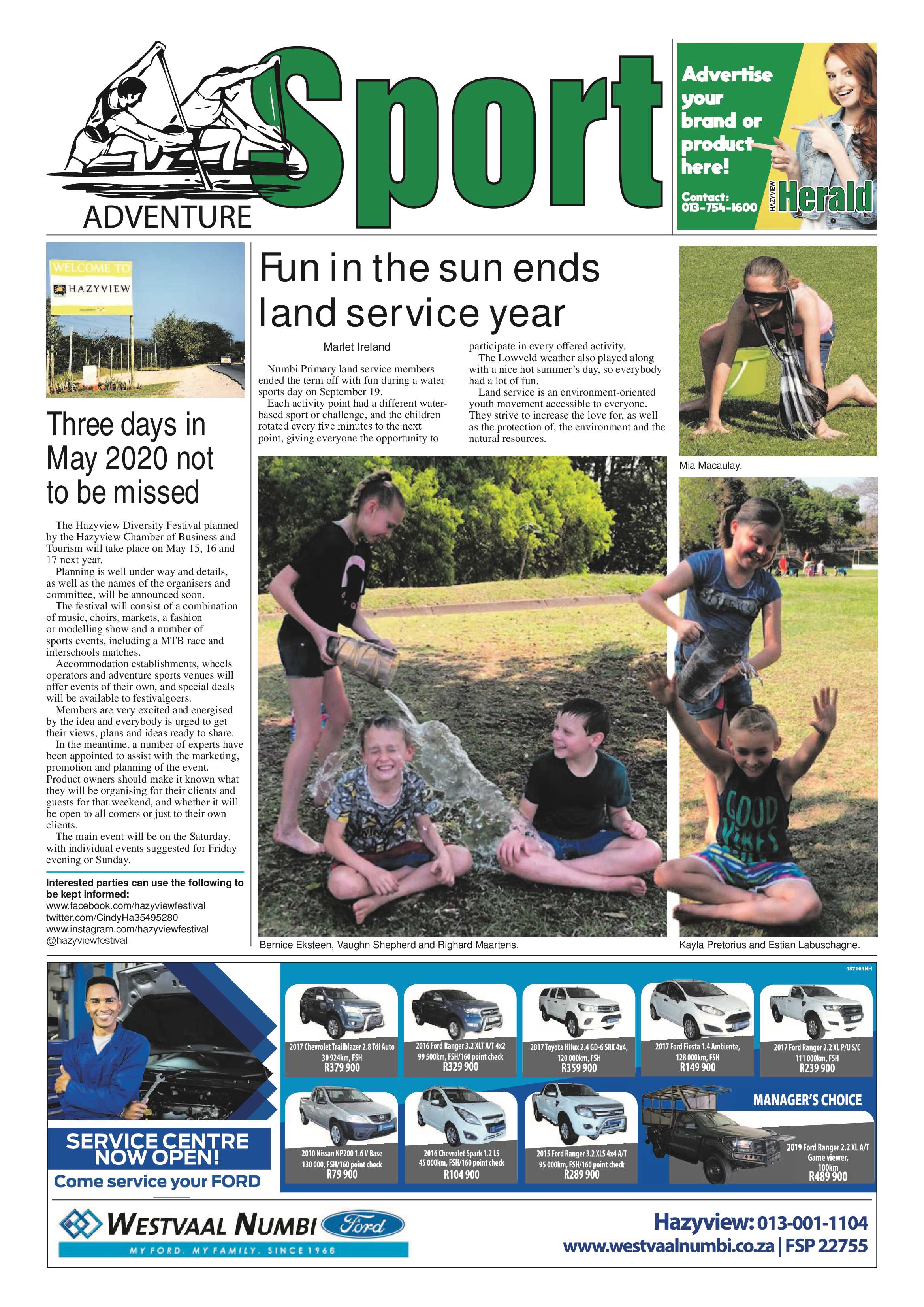Hazyview Herald 25 October 2019 page 8